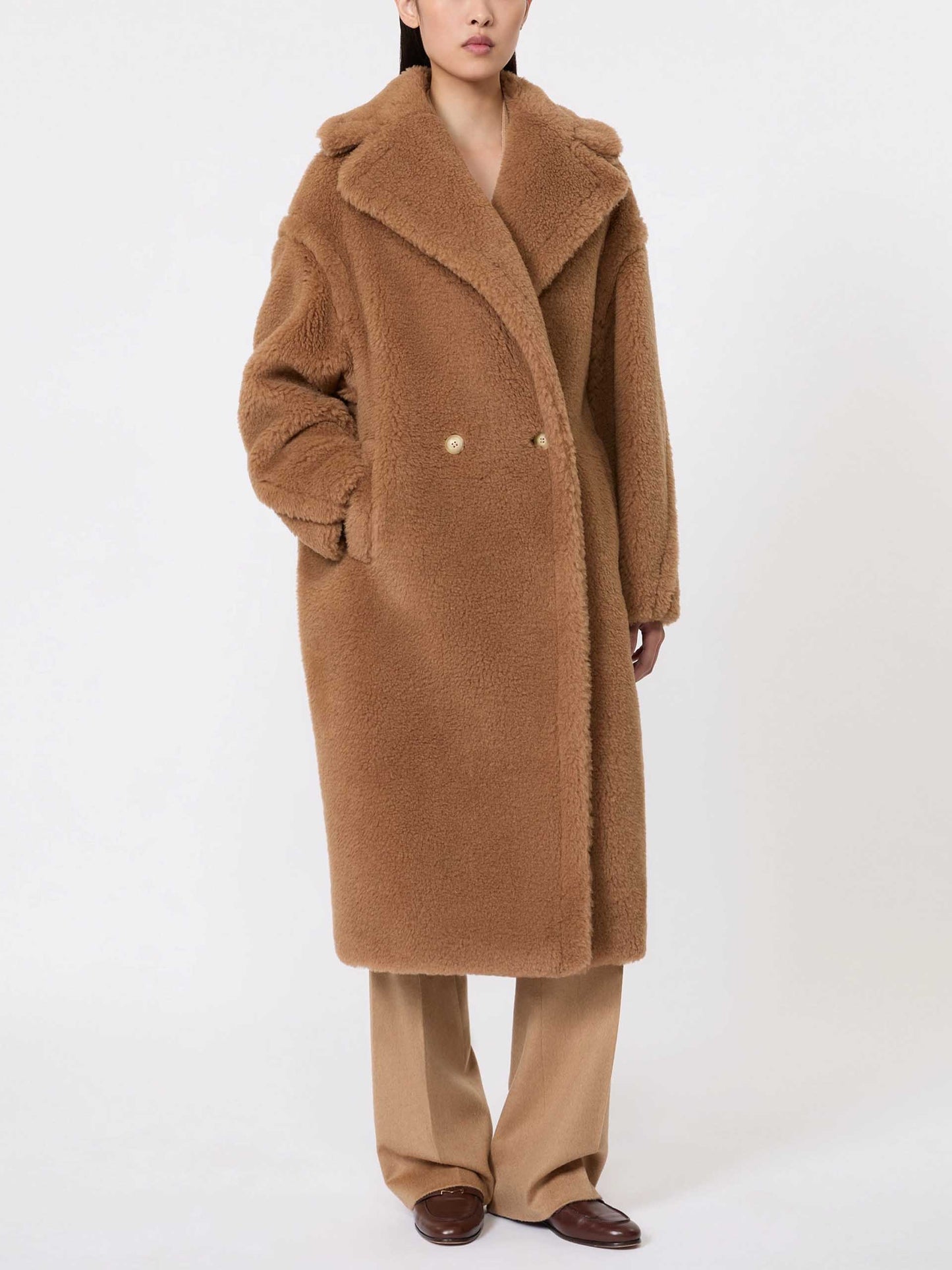 MAX MARA - Teddy Bear Icon Mantel für Damen