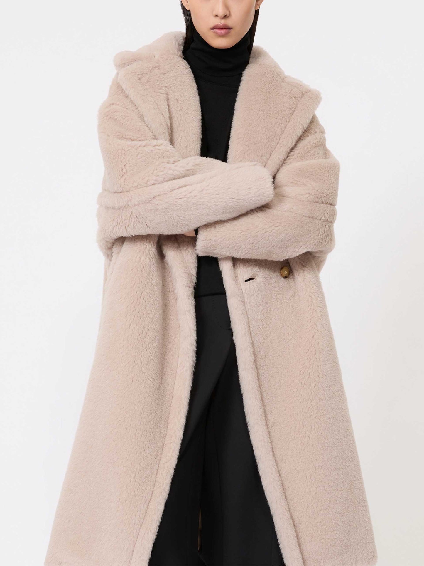 MAX MARA - Teddy-Mantel Tedgirl für Damen in Hellbeige - Light beige
