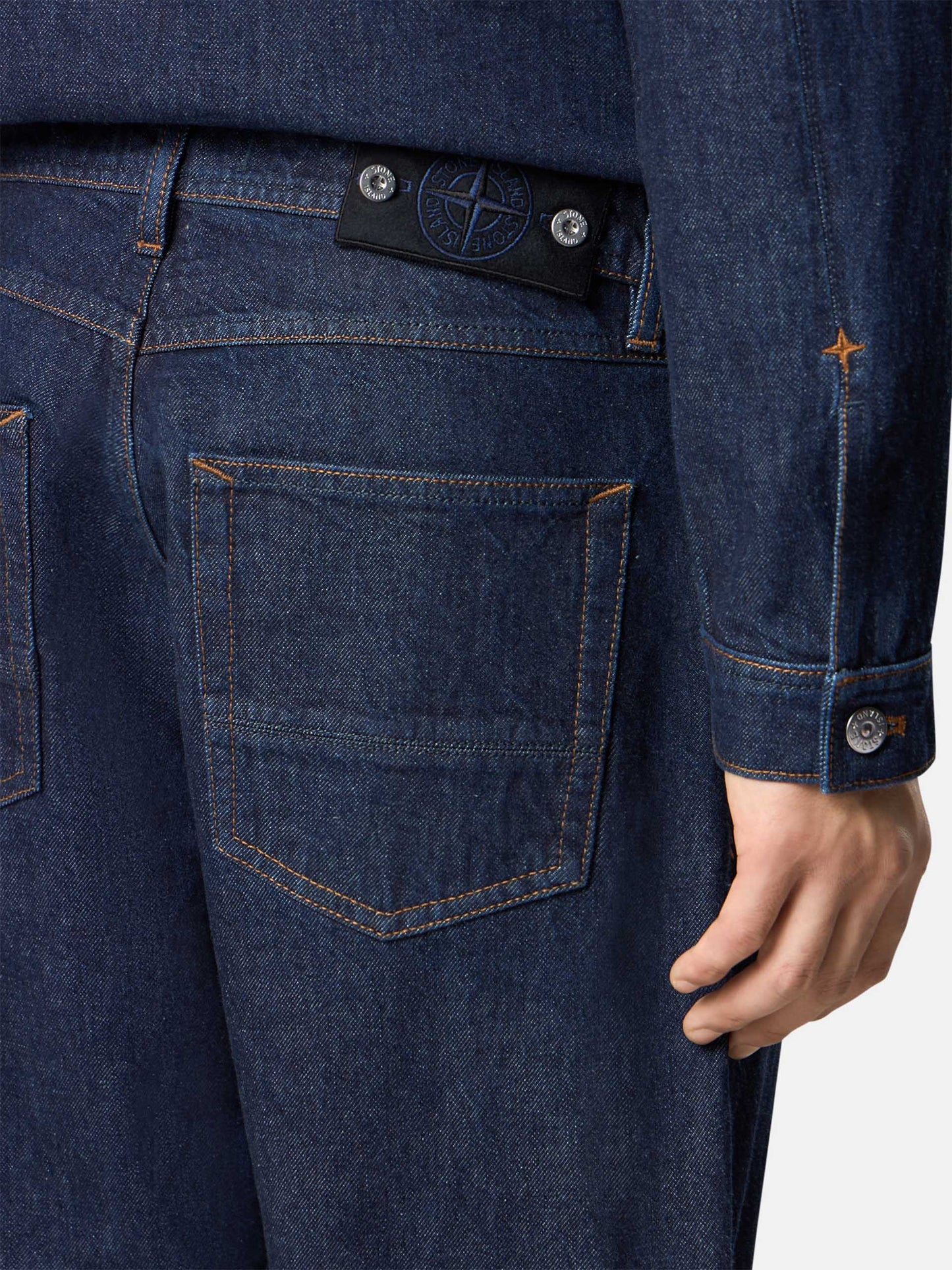 STONE ISLAND - Jeans ‘Denim-Rinsed‘ für Herren