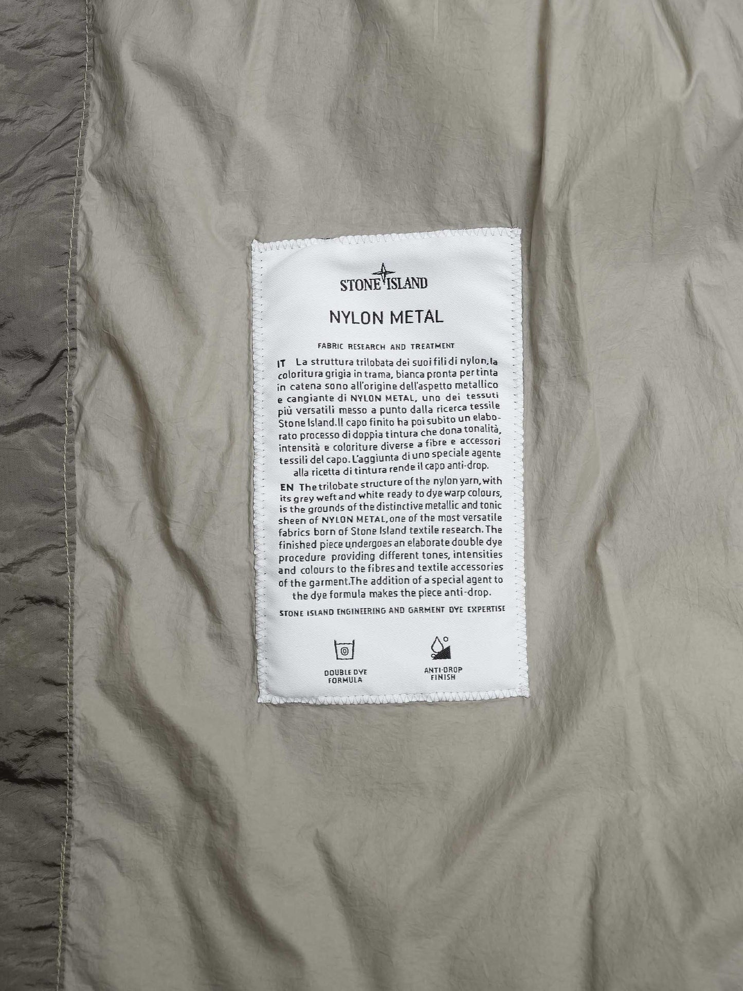 STONE ISLAND - Daunenjacke ‘Nylon Metal‘ für Herren