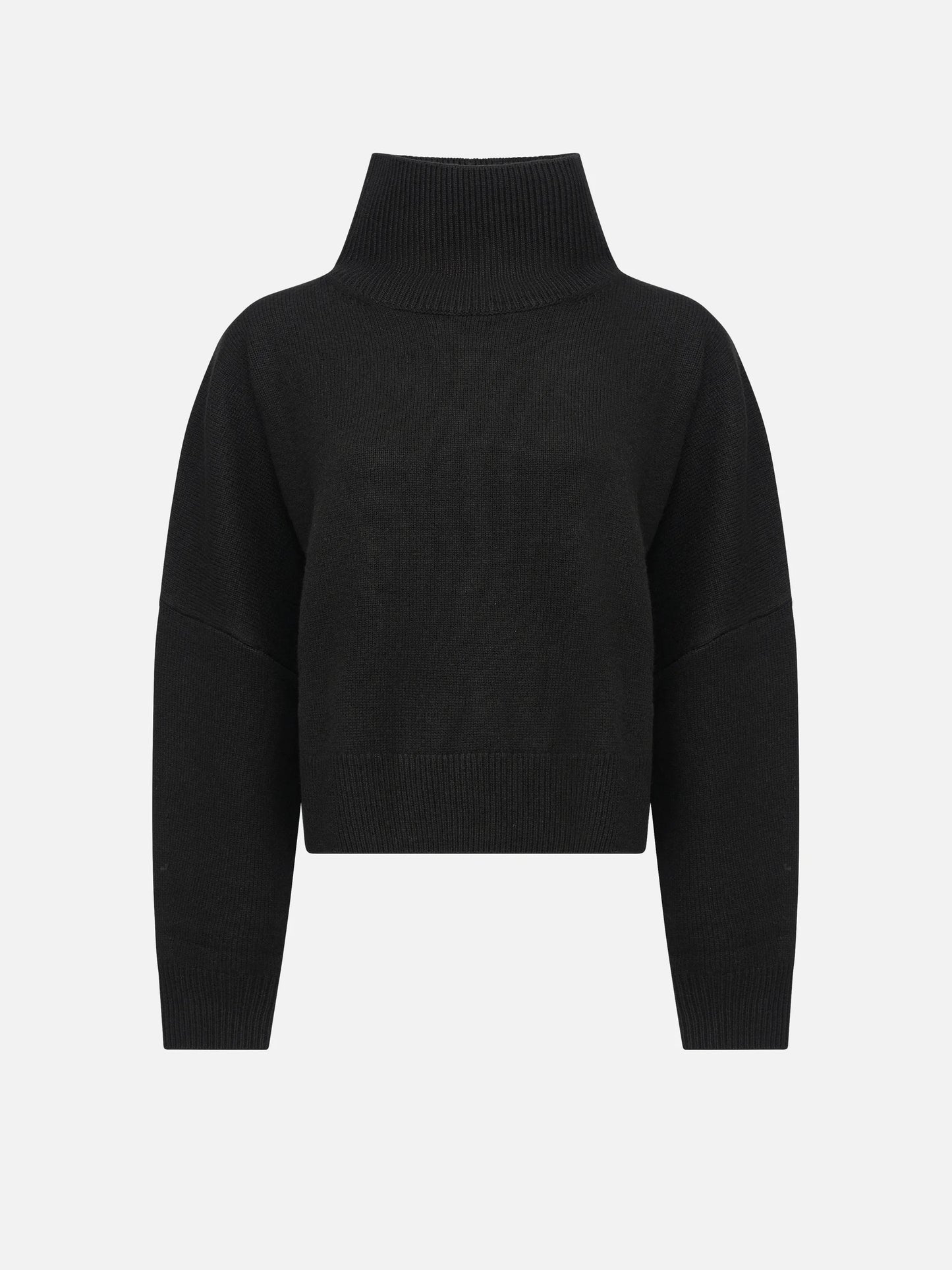 LOULOU DE SAISON - Luke Pullover mit Stehkragen für Damen in Schwarz - Black