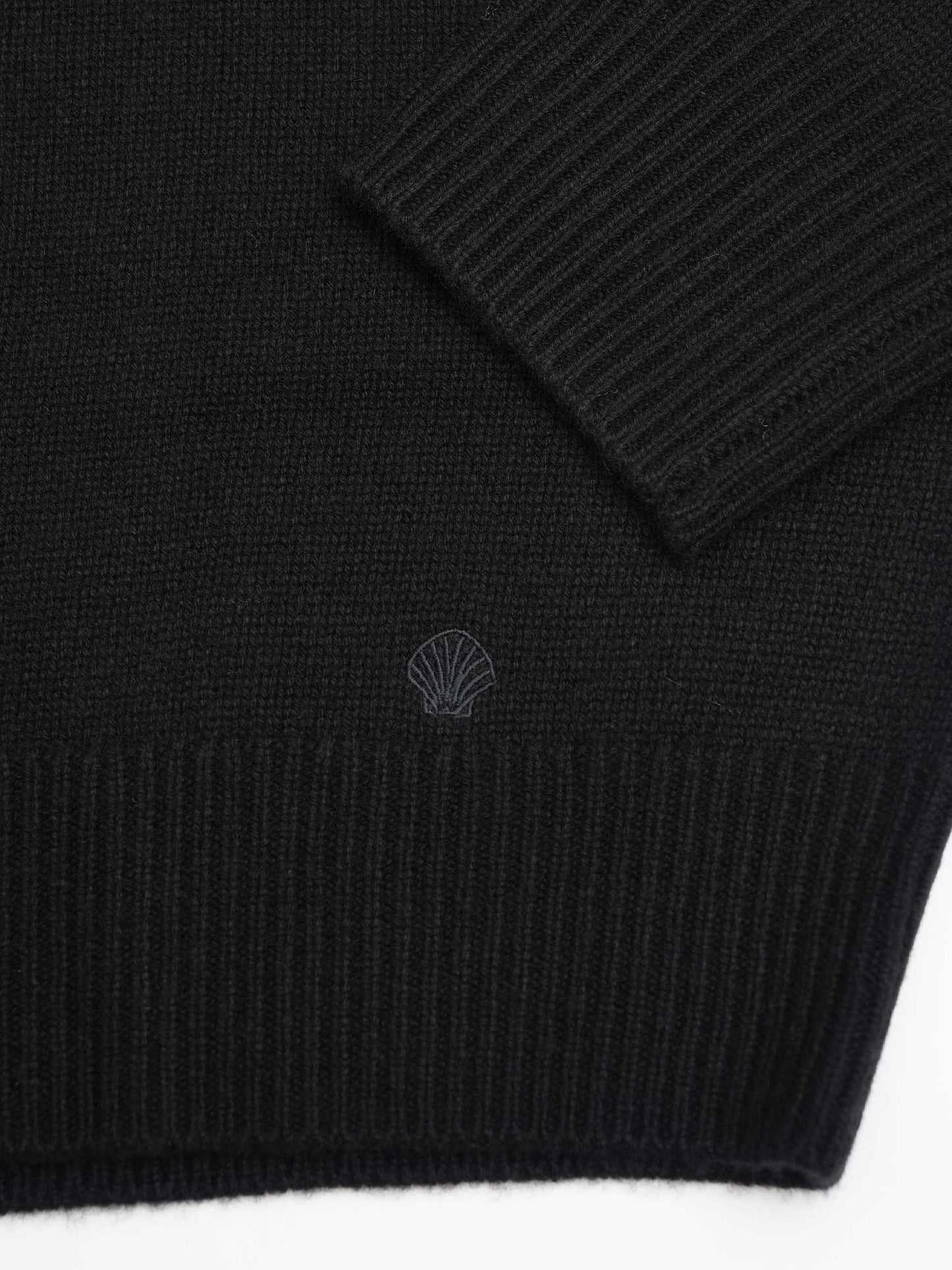 LOULOU DE SAISON - Luke Pullover mit Stehkragen für Damen in Schwarz - Black