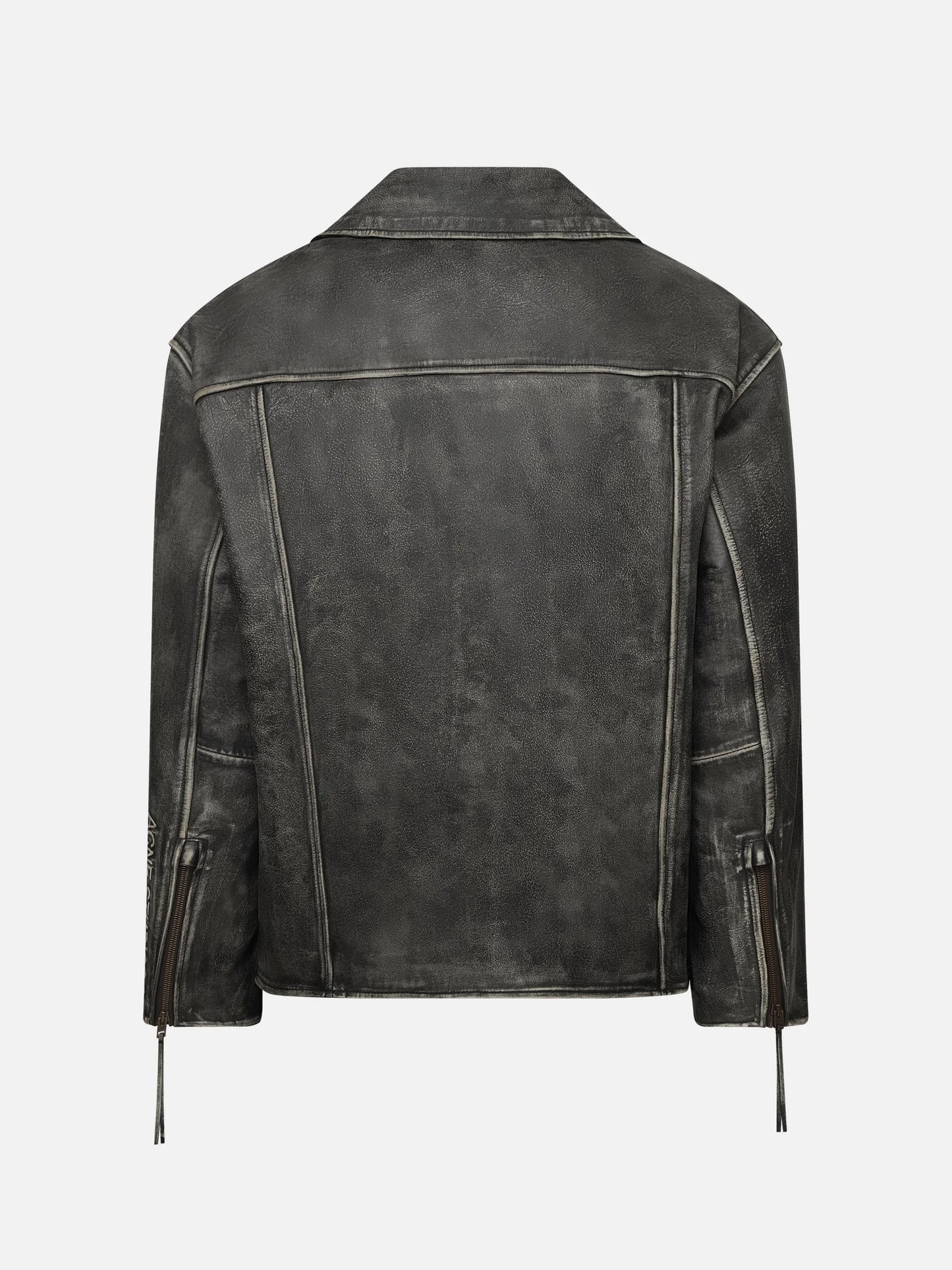 ACNE STUDIOS - Biker-Lederjacke mit Logo für Herren