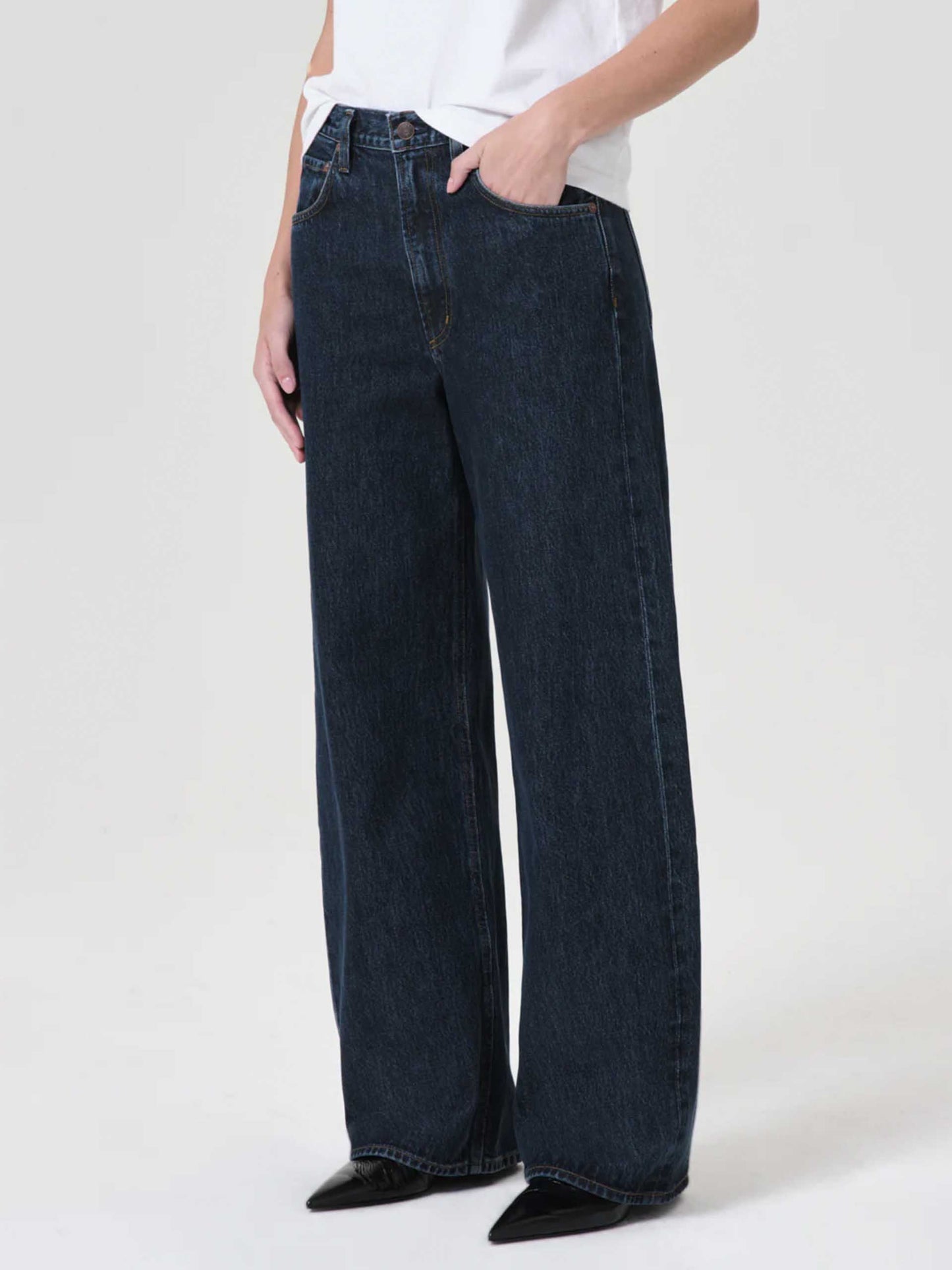 AGOLDE - Mid-Rise Jeans Low Curve für Damen