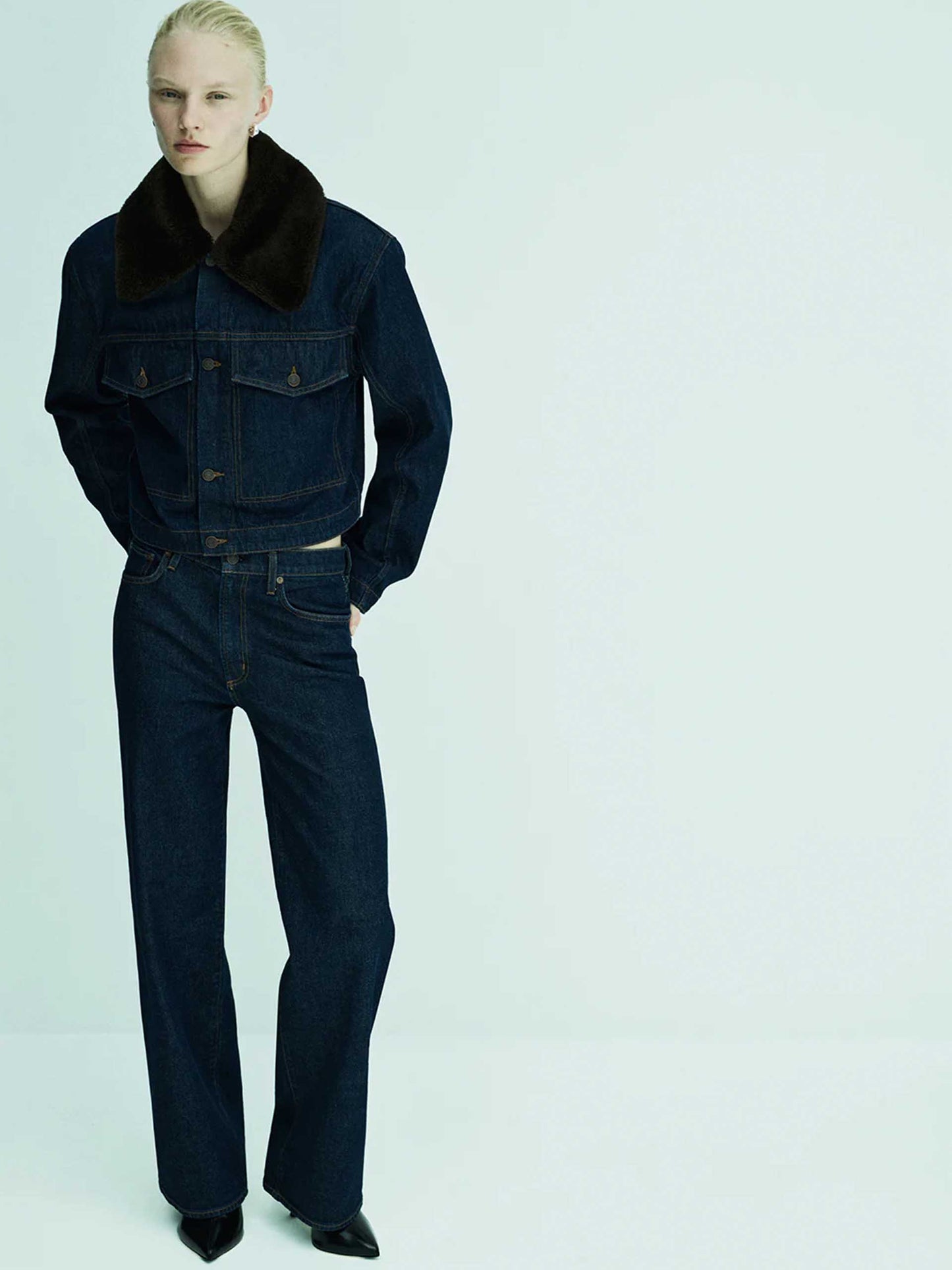 AGOLDE - Straight Jeans Harper für Damen
