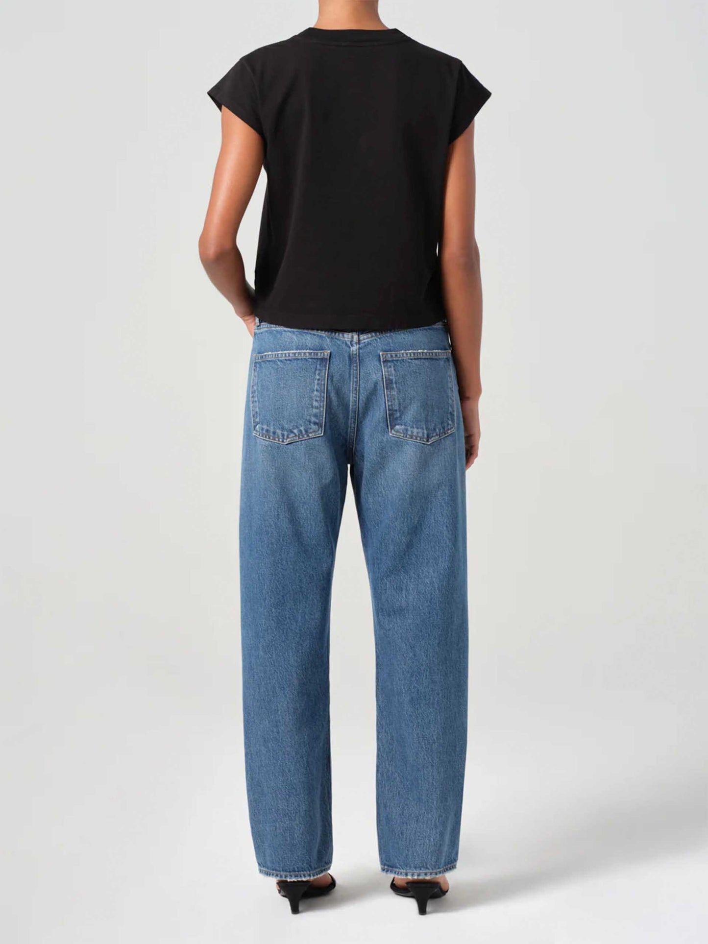AGOLDE - Mid-Rise Straight Jeans ’90s für Damen