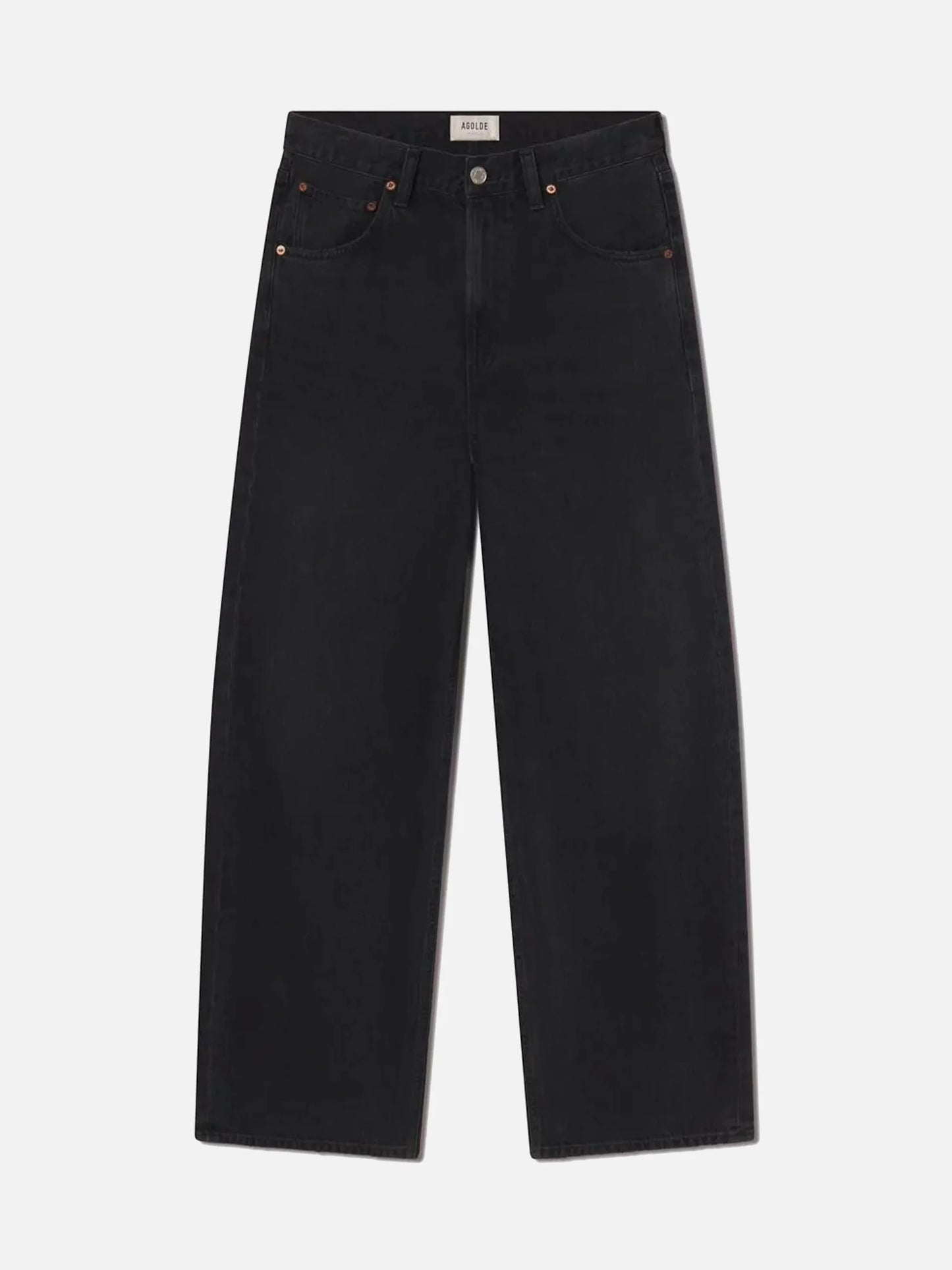 AGOLDE - Jeans Low Curve mit weitem Bein für Damen