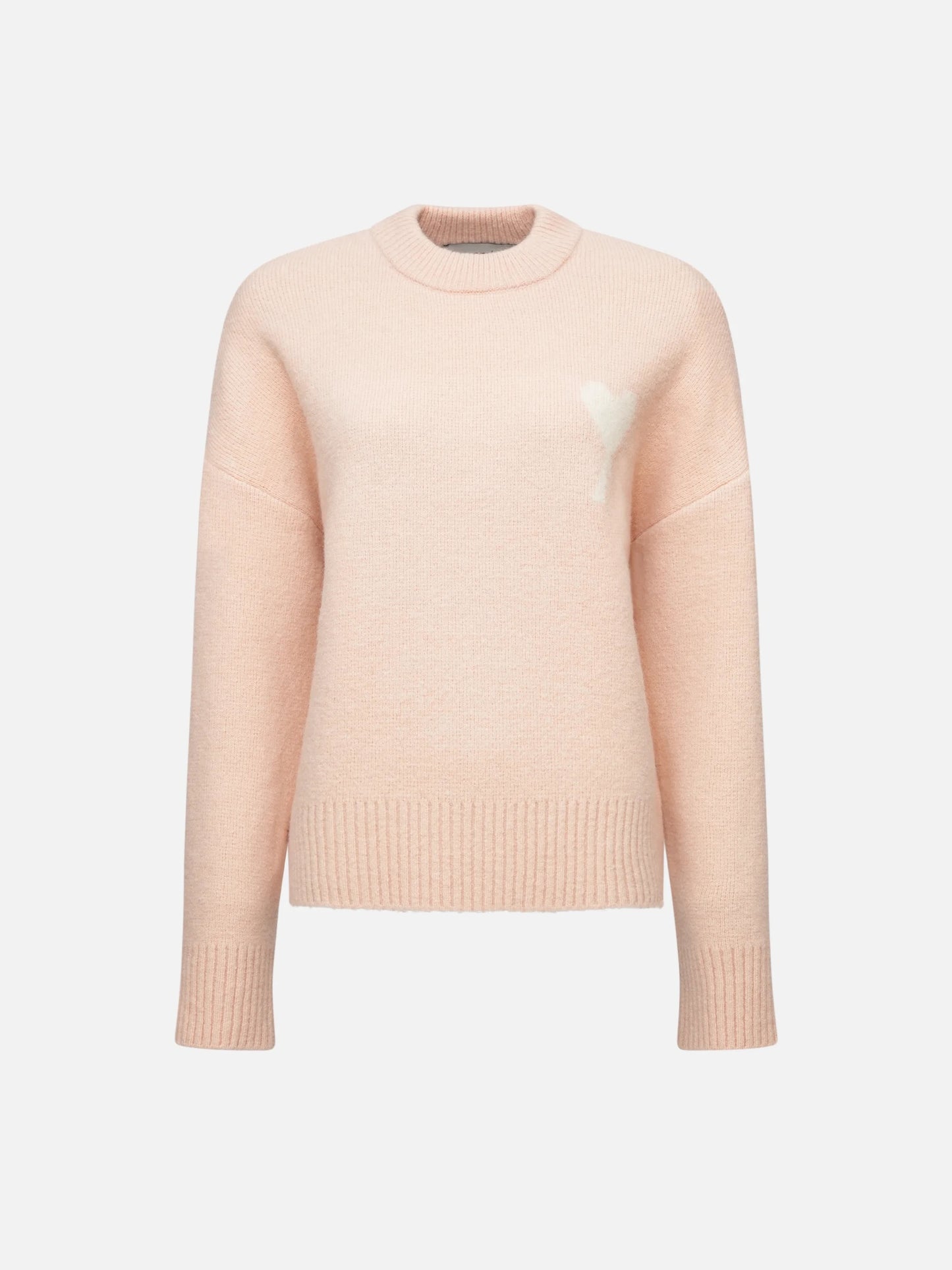 AMI PARIS - Pullover Ami De Coeur aus Alpakastrick