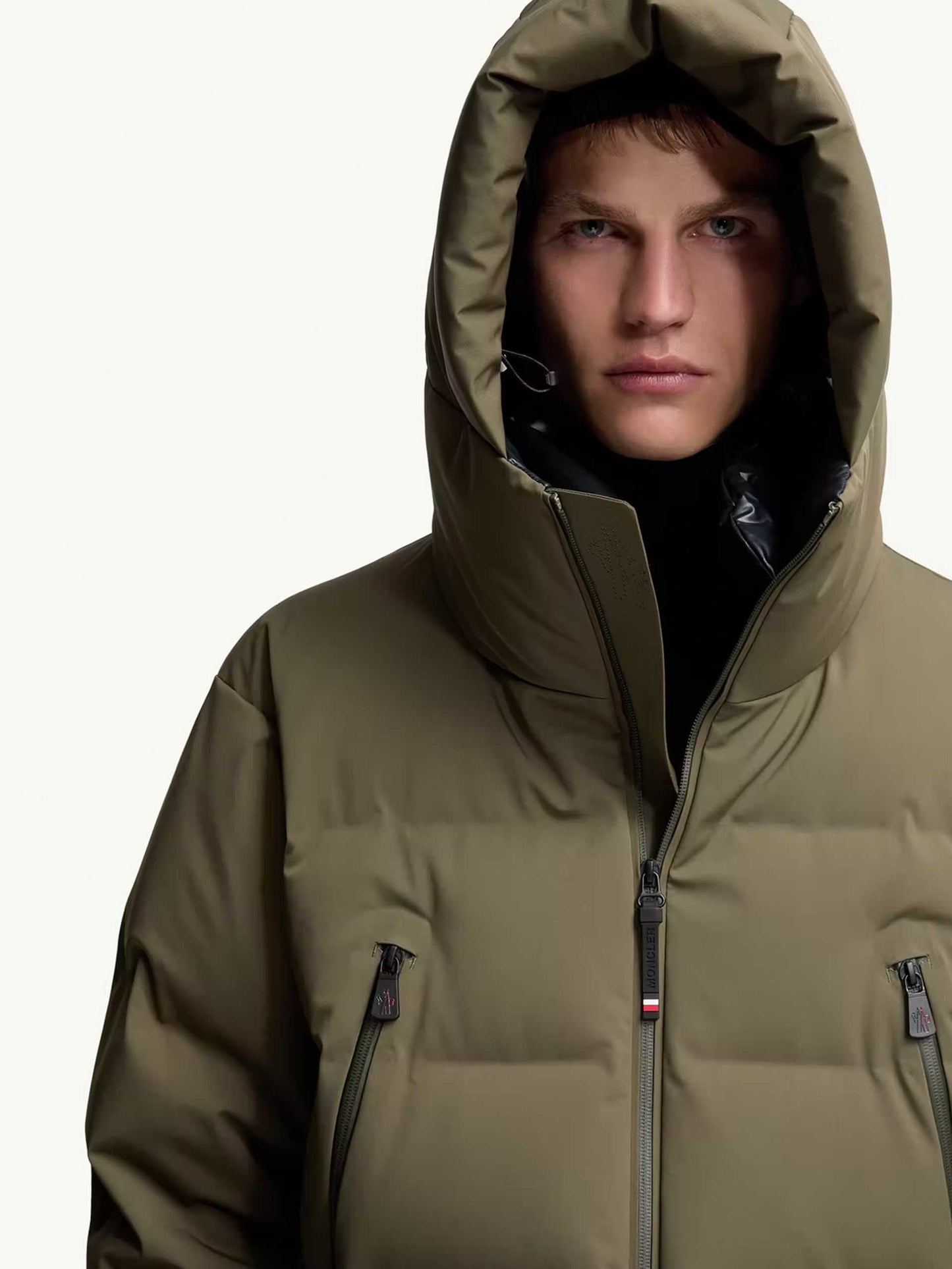MONCLER GRENOBLE - Fellberg Daunen-Skijacke für Herren in Olivgrün - Olive green