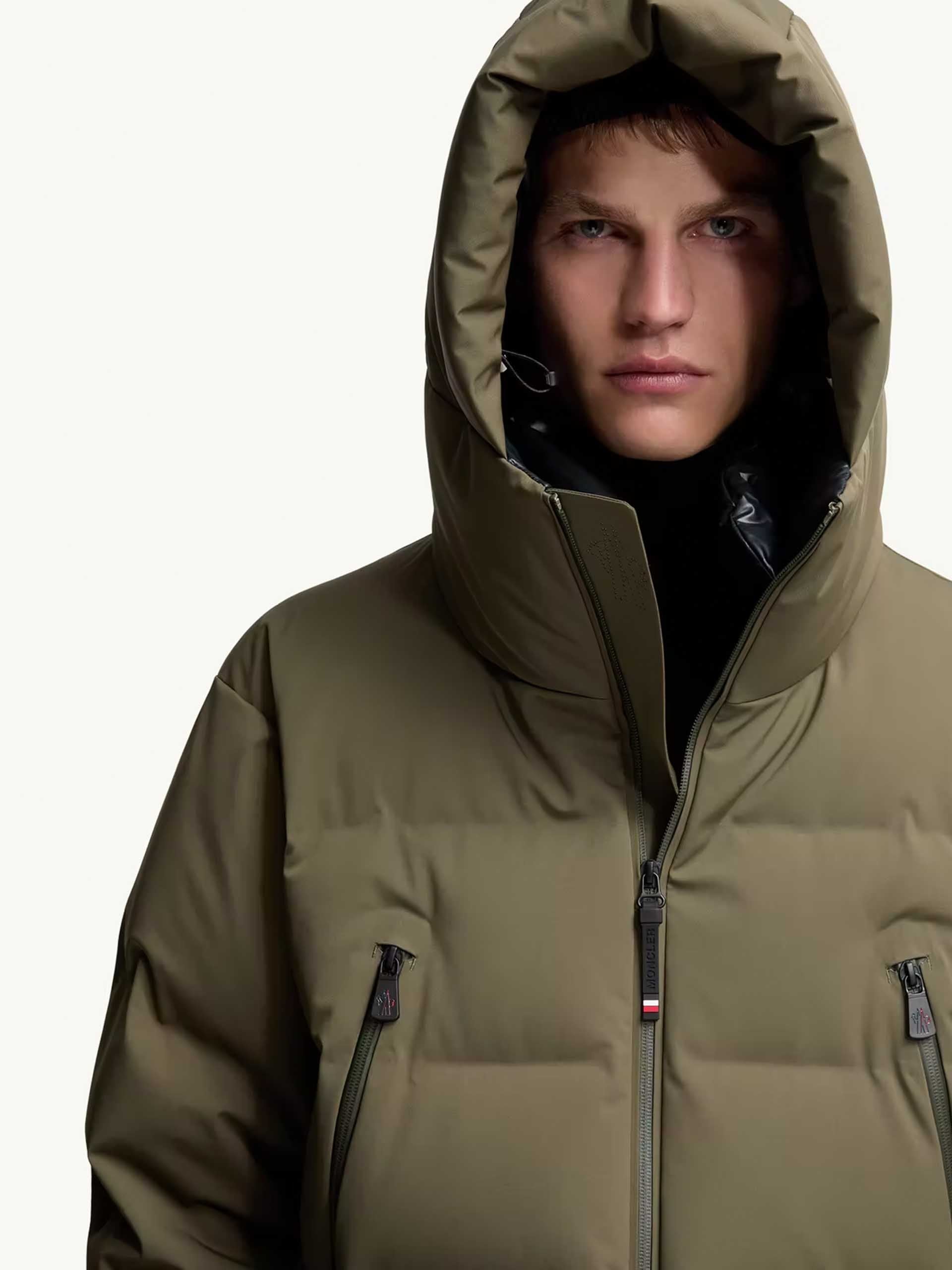 MONCLER GRENOBLE - Fellberg Daunen-Skijacke für Herren in Olivgrün - Olive green