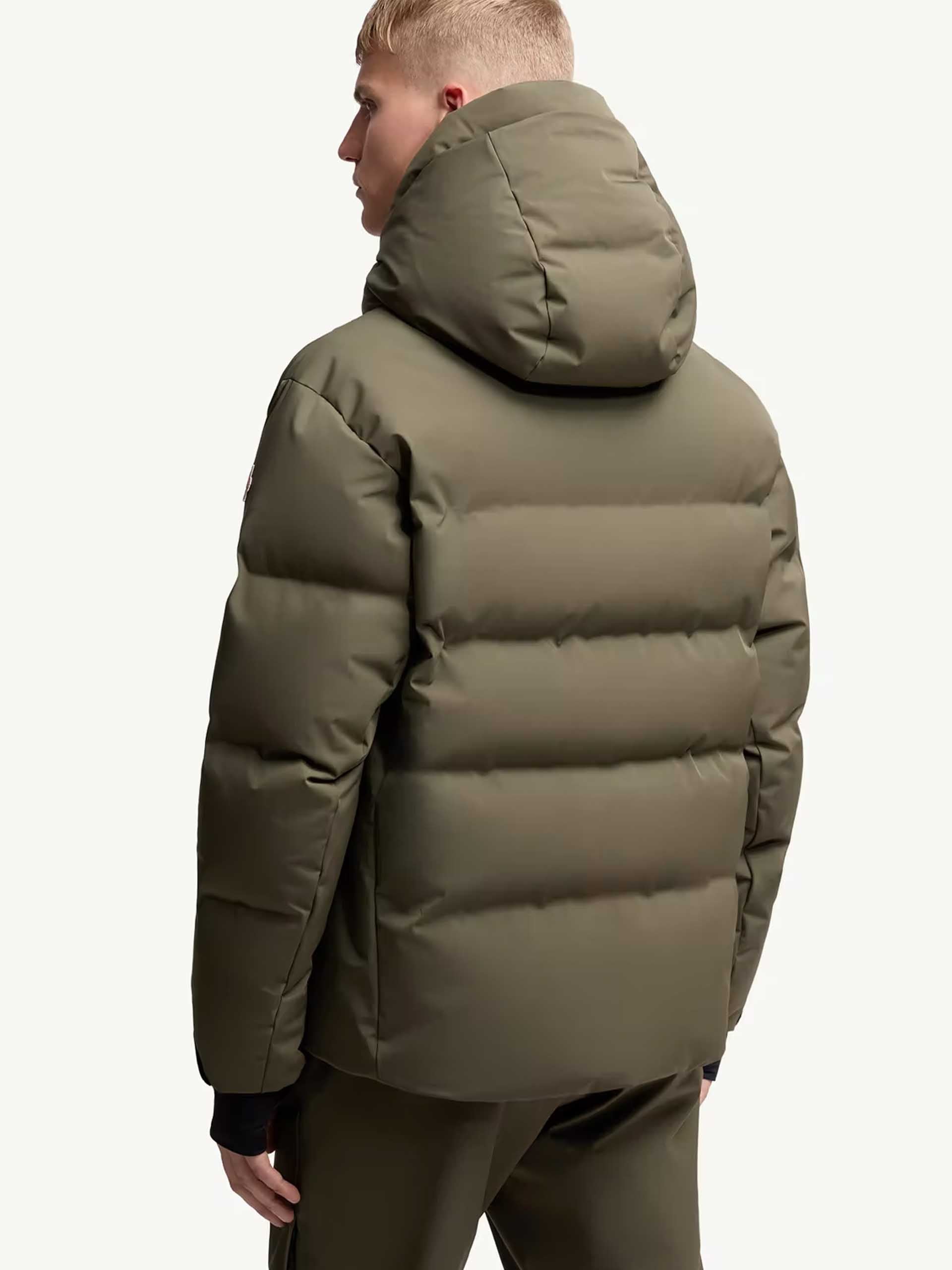 MONCLER GRENOBLE - Fellberg Daunen-Skijacke für Herren in Olivgrün - Olive green