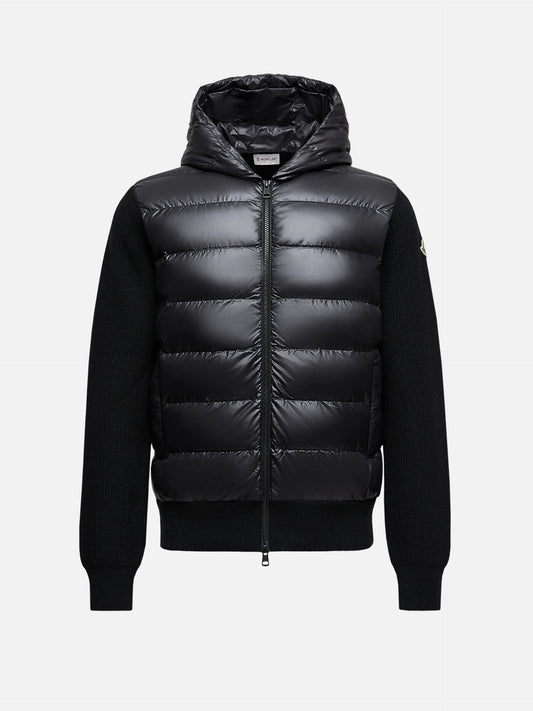 MONCLER - Daunen-Strickjacke mit Kapuze für Herren