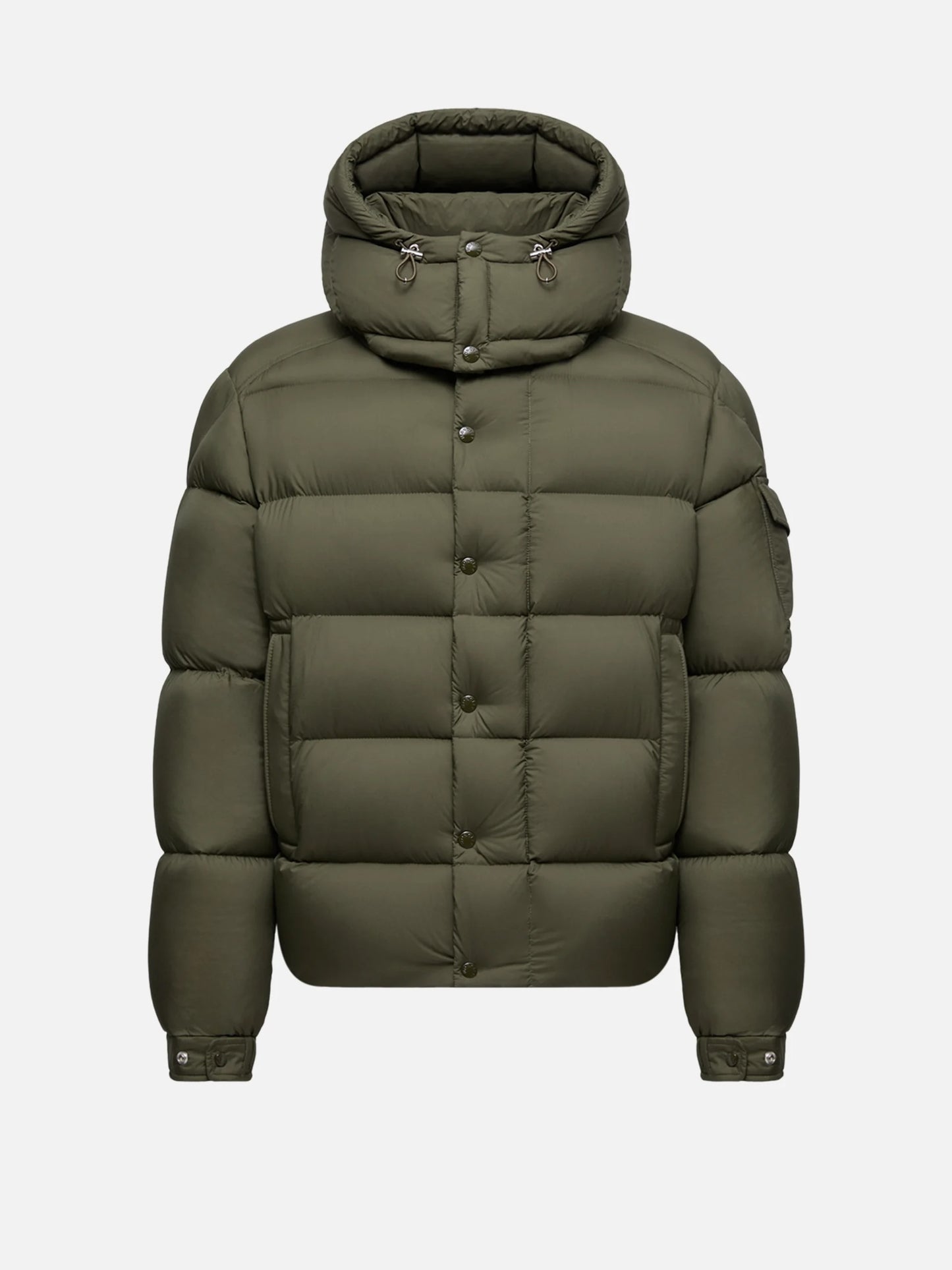 MONCLER - Maya 70 Daunenjacke mit Kapuze für Herren in Olivgrün - Olive green