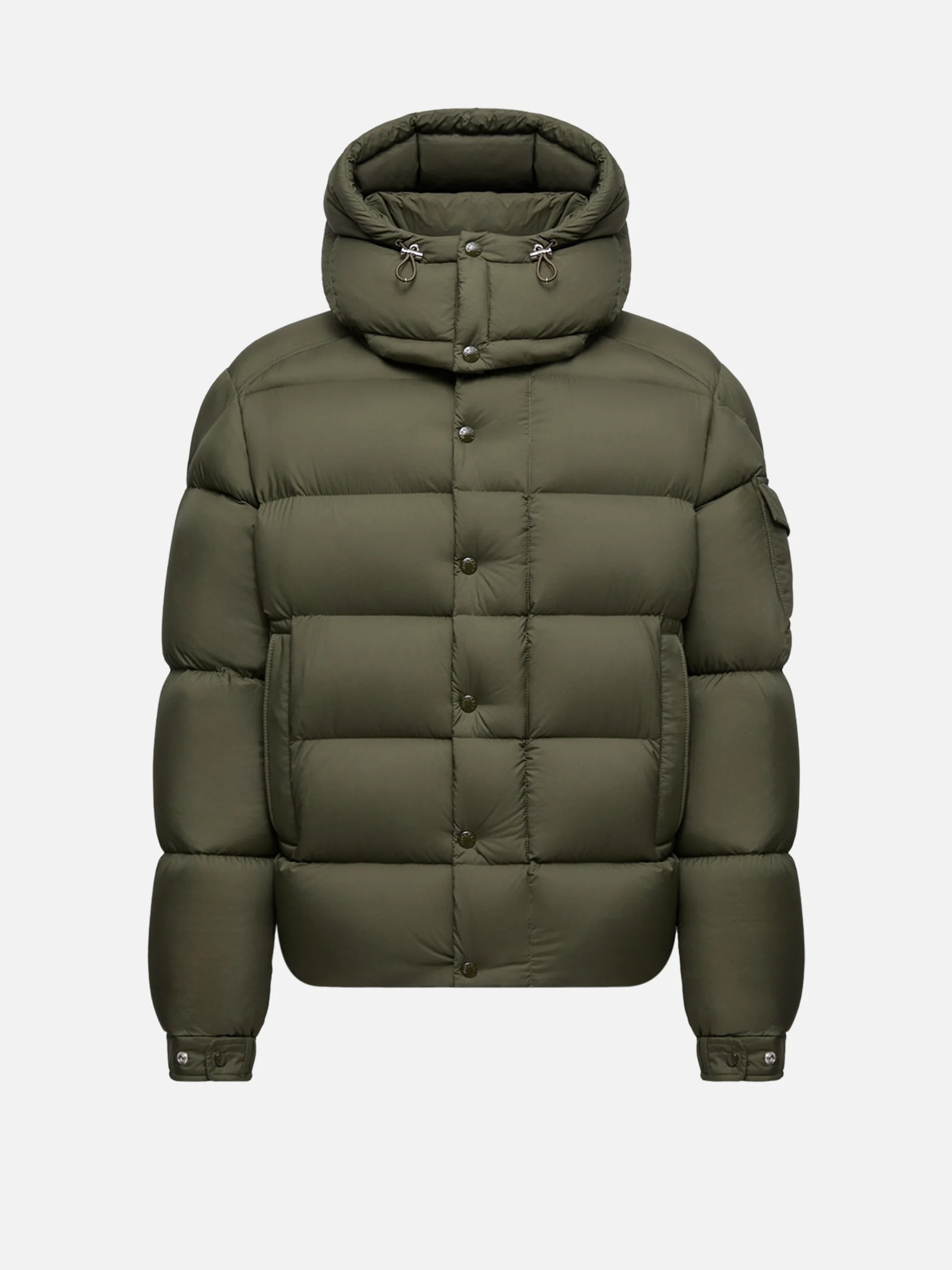 MONCLER - Maya 70 Daunenjacke mit Kapuze für Herren in Olivgrün - Olive green