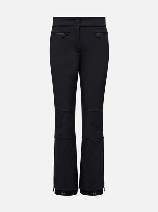 MONCLER GRENOBLE - Skihose aus Stretch-Popeline für Damen in Schwarz - Black
