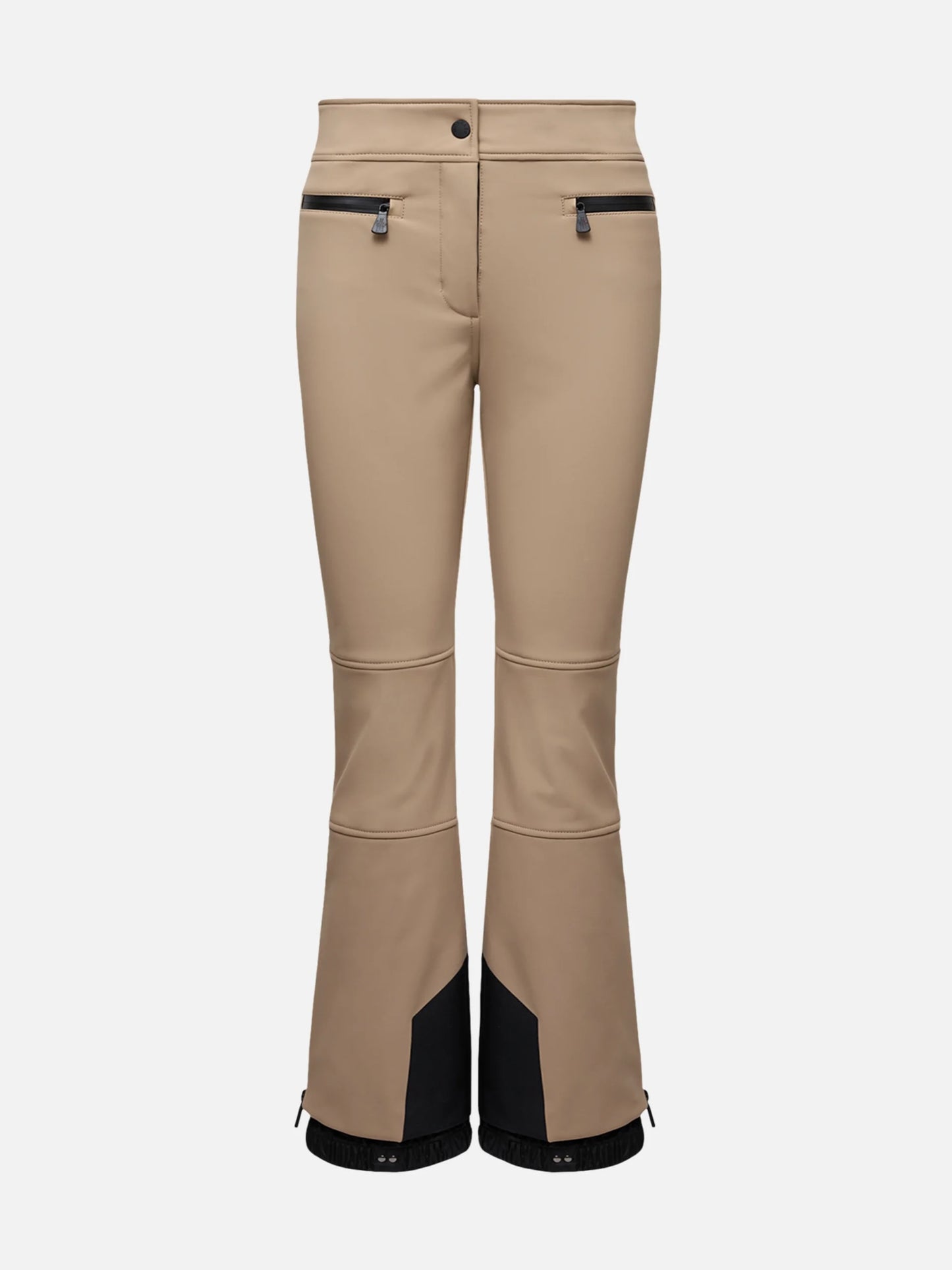 MONCLER GRENOBLE - Skihose aus Stretch-Popeline für Damen in Beige