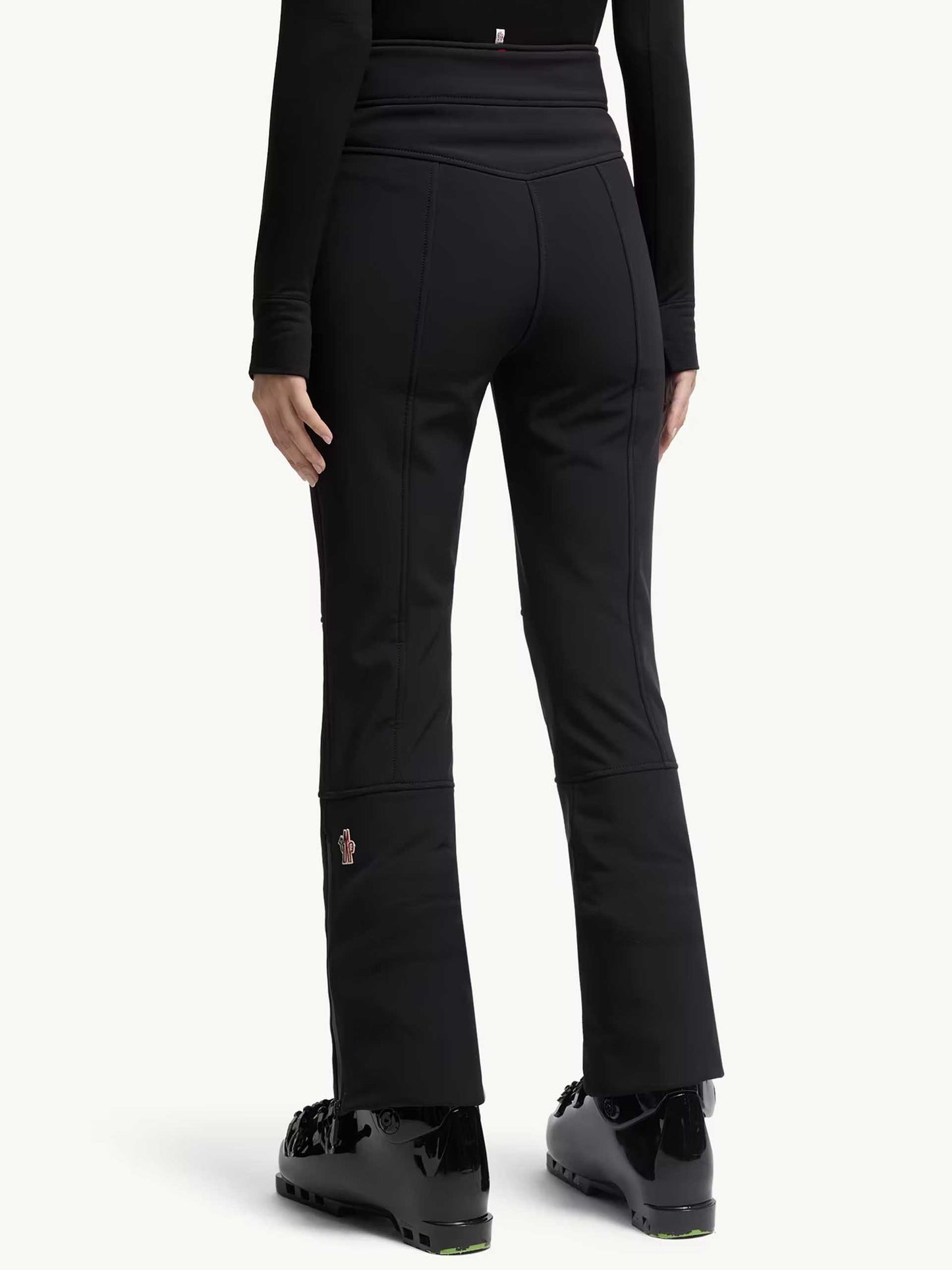 MONCLER GRENOBLE - Skihose aus Stretch-Popeline für Damen in Schwarz - Black