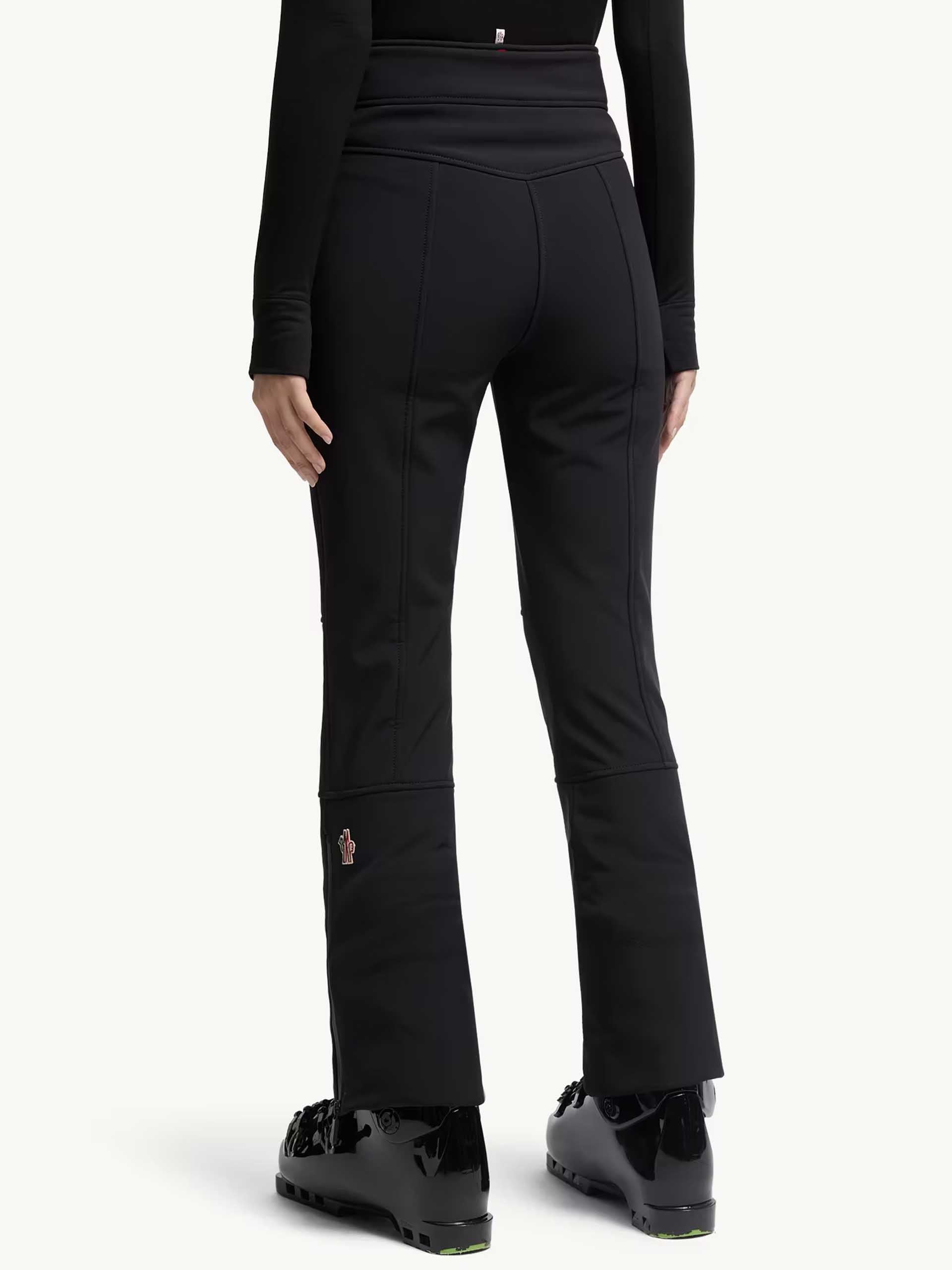 MONCLER GRENOBLE - Skihose aus Stretch-Popeline für Damen in Schwarz - Black