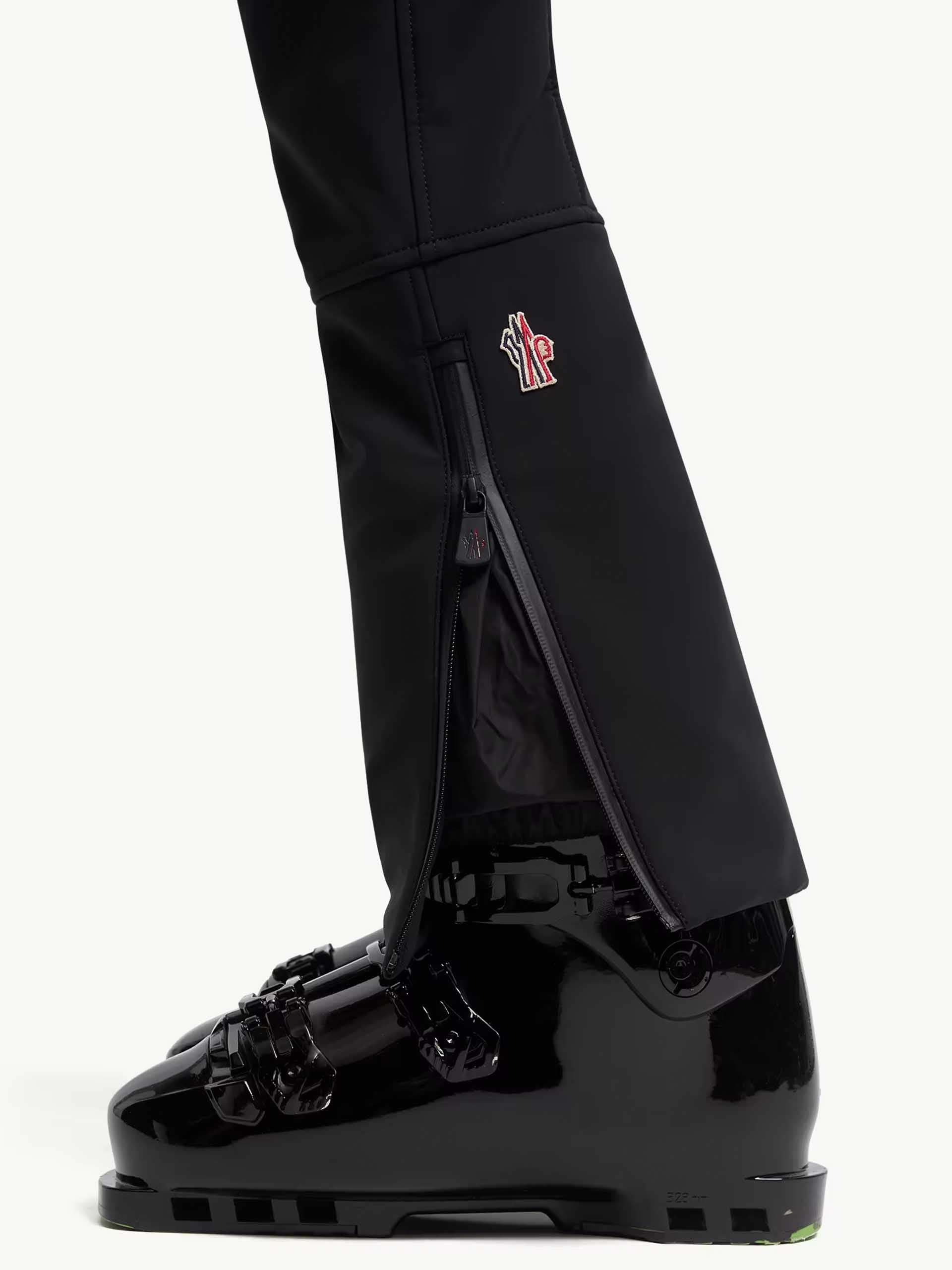 MONCLER GRENOBLE - Skihose aus Stretch-Popeline für Damen in Schwarz - Black