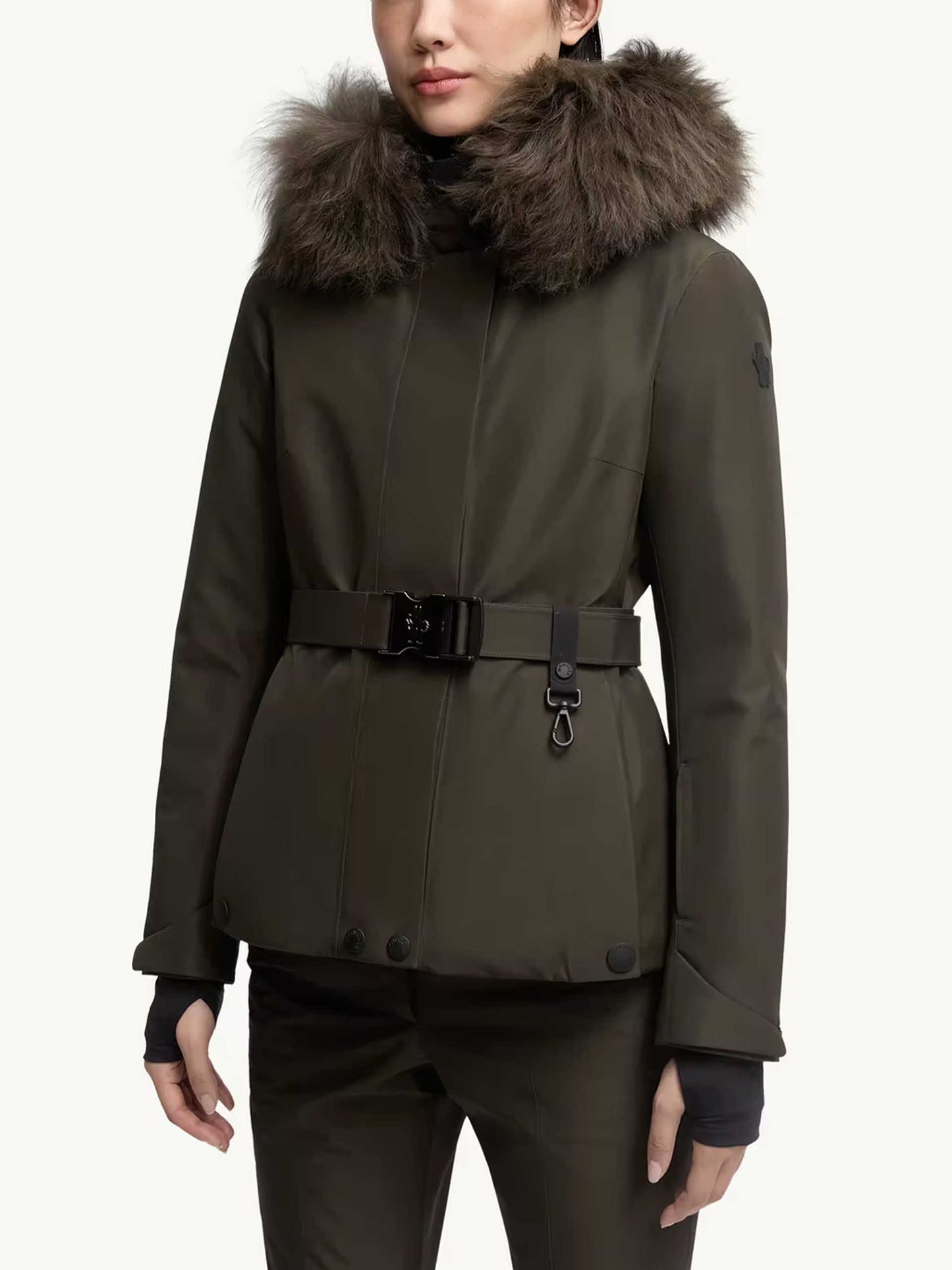 MONCLER GRENOBLE - Laplance Shearling-Daunenjacke für Damen