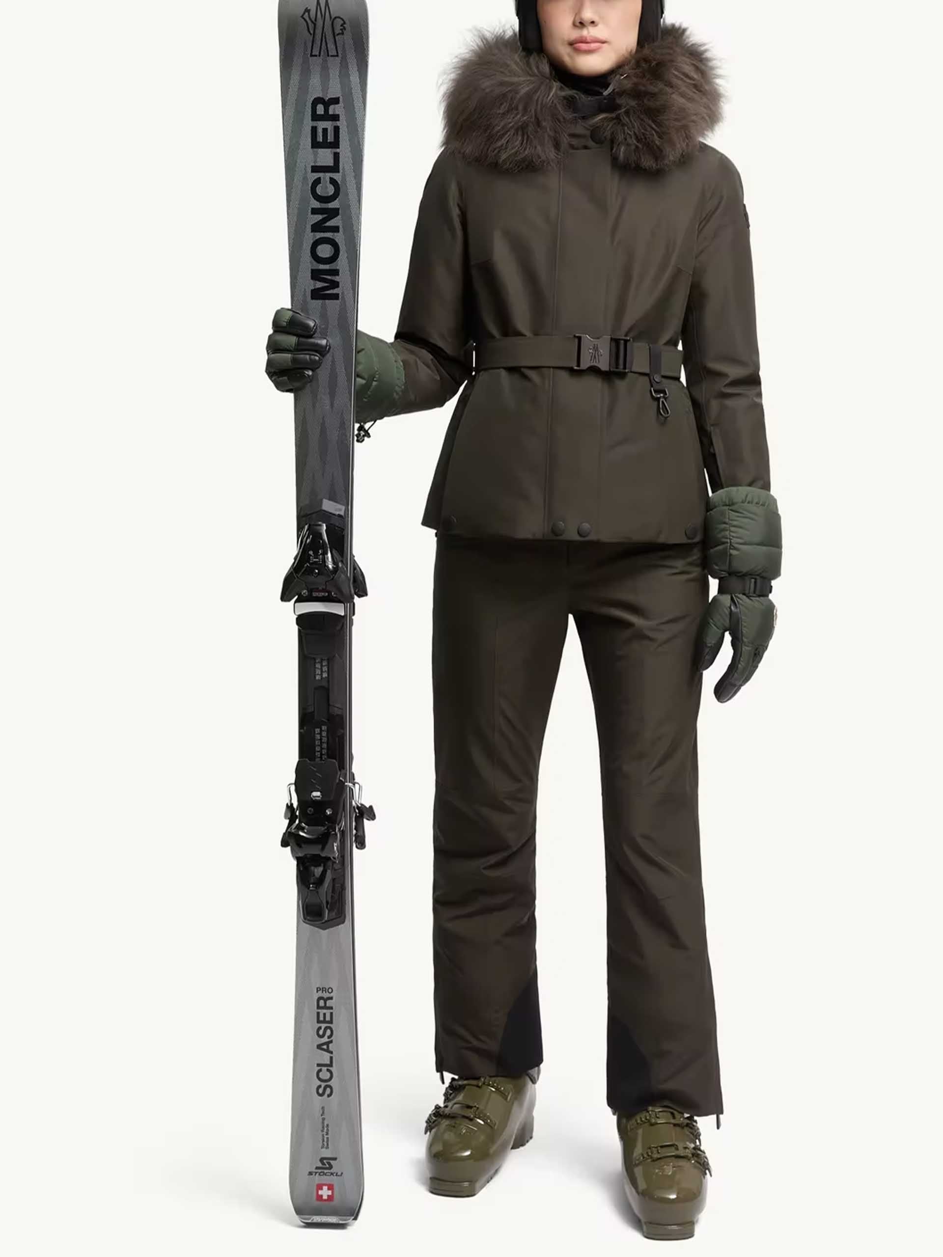 MONCLER GRENOBLE - Laplance Shearling-Daunenjacke für Damen