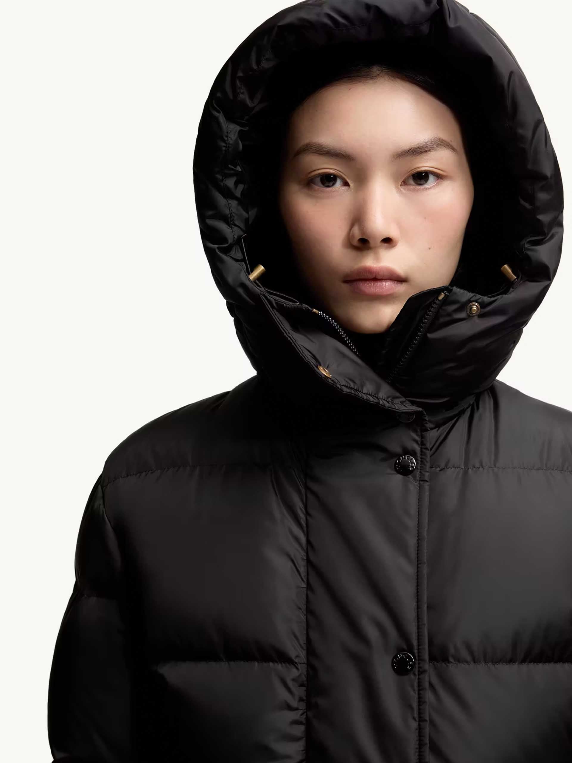 MONCLER - Chamer Daunenmantel mit Wollbesatz für Damen