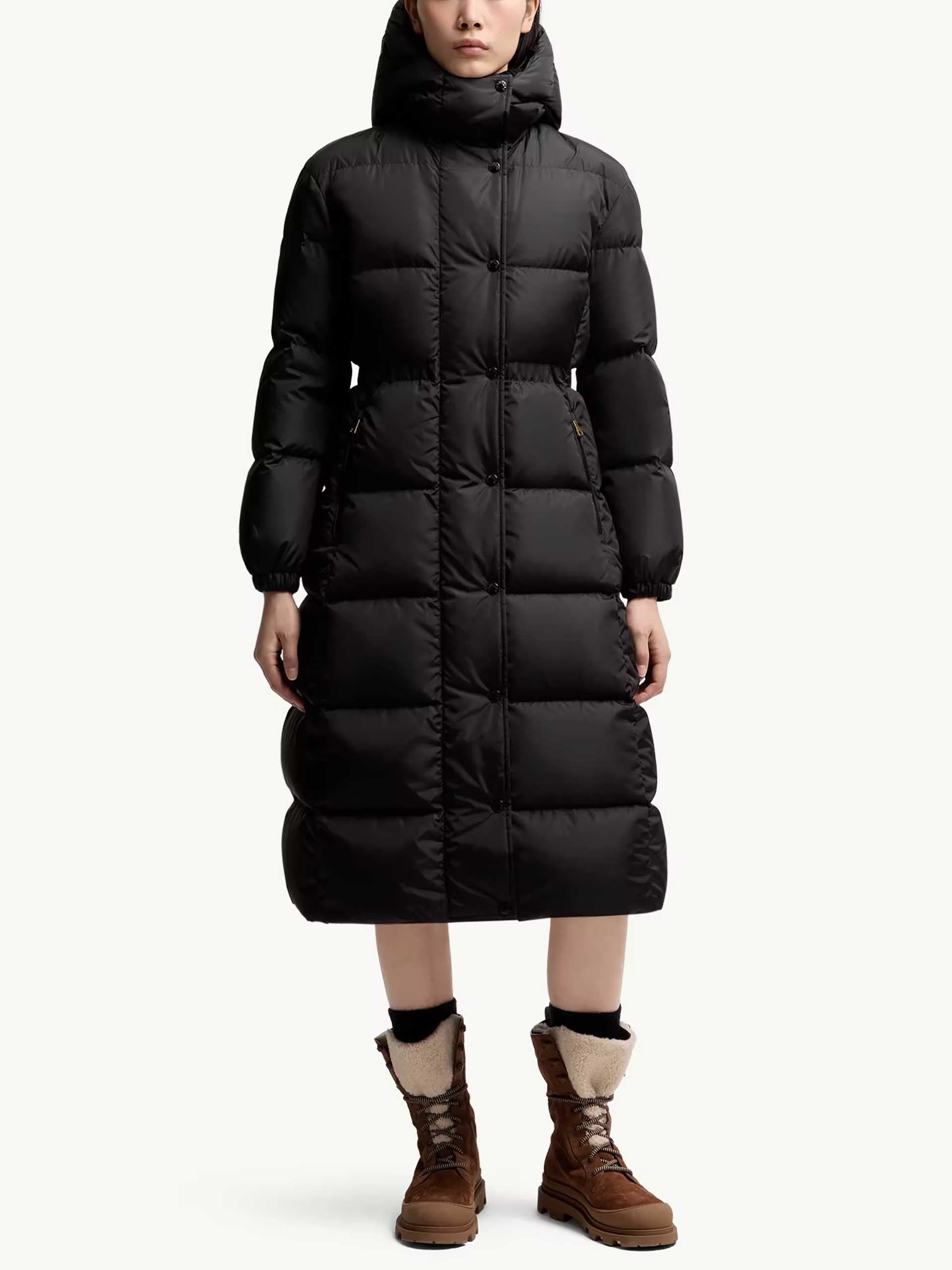 MONCLER - Chamer Daunenmantel mit Wollbesatz für Damen