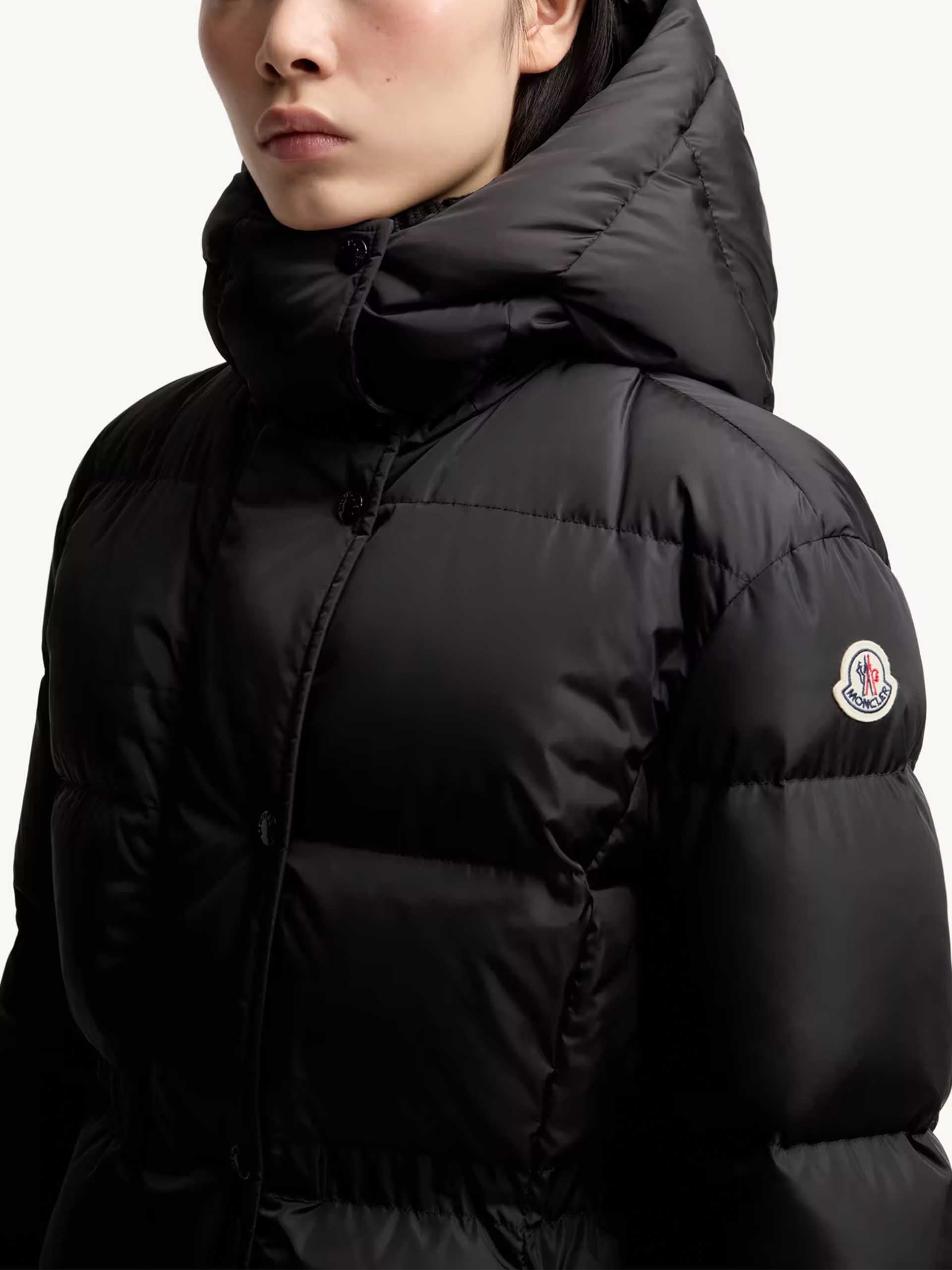 MONCLER - Chamer Daunenmantel mit Wollbesatz für Damen