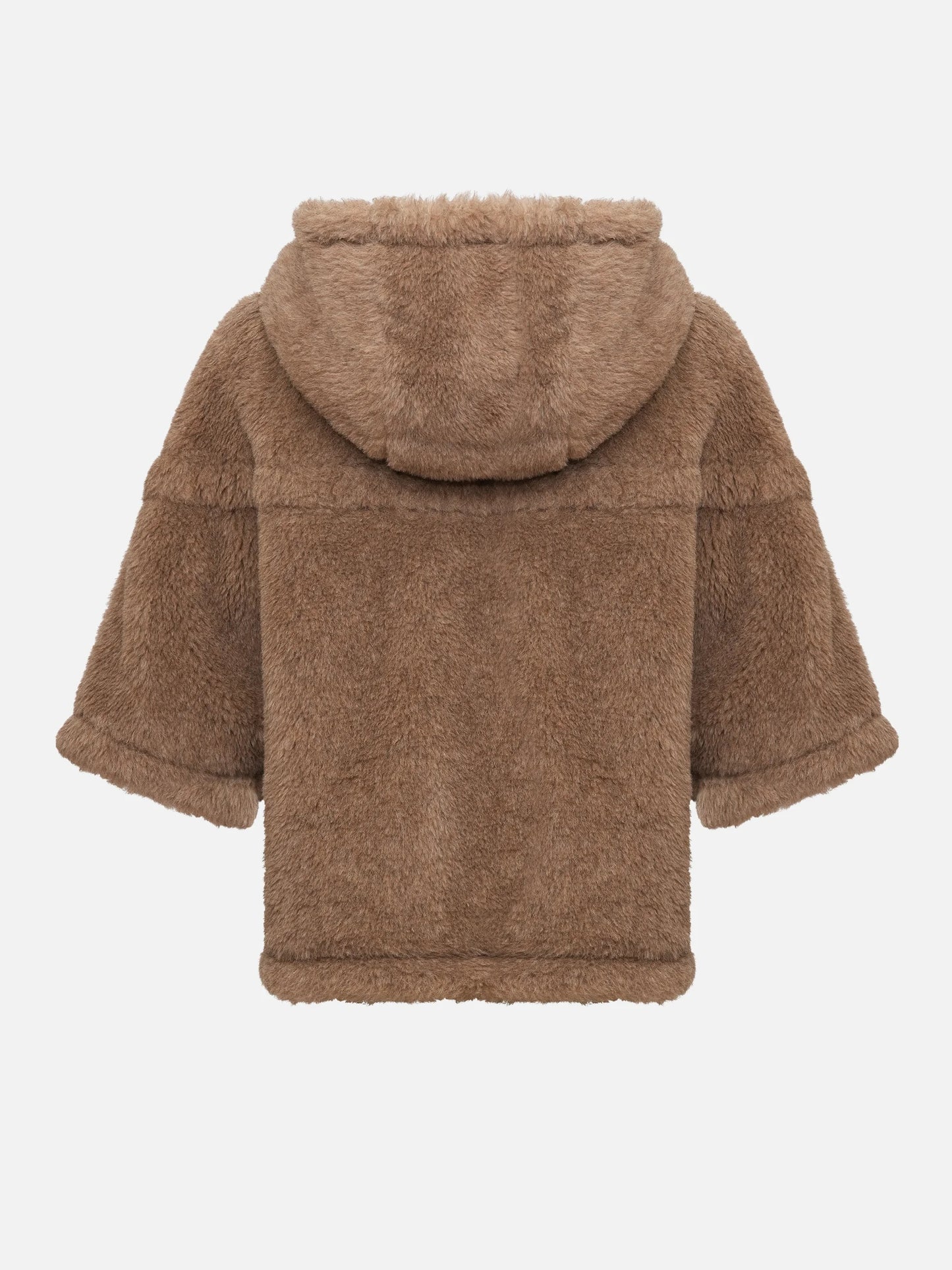 MAX MARA - Petal Teddy-Cape mit Kapuze für Damen