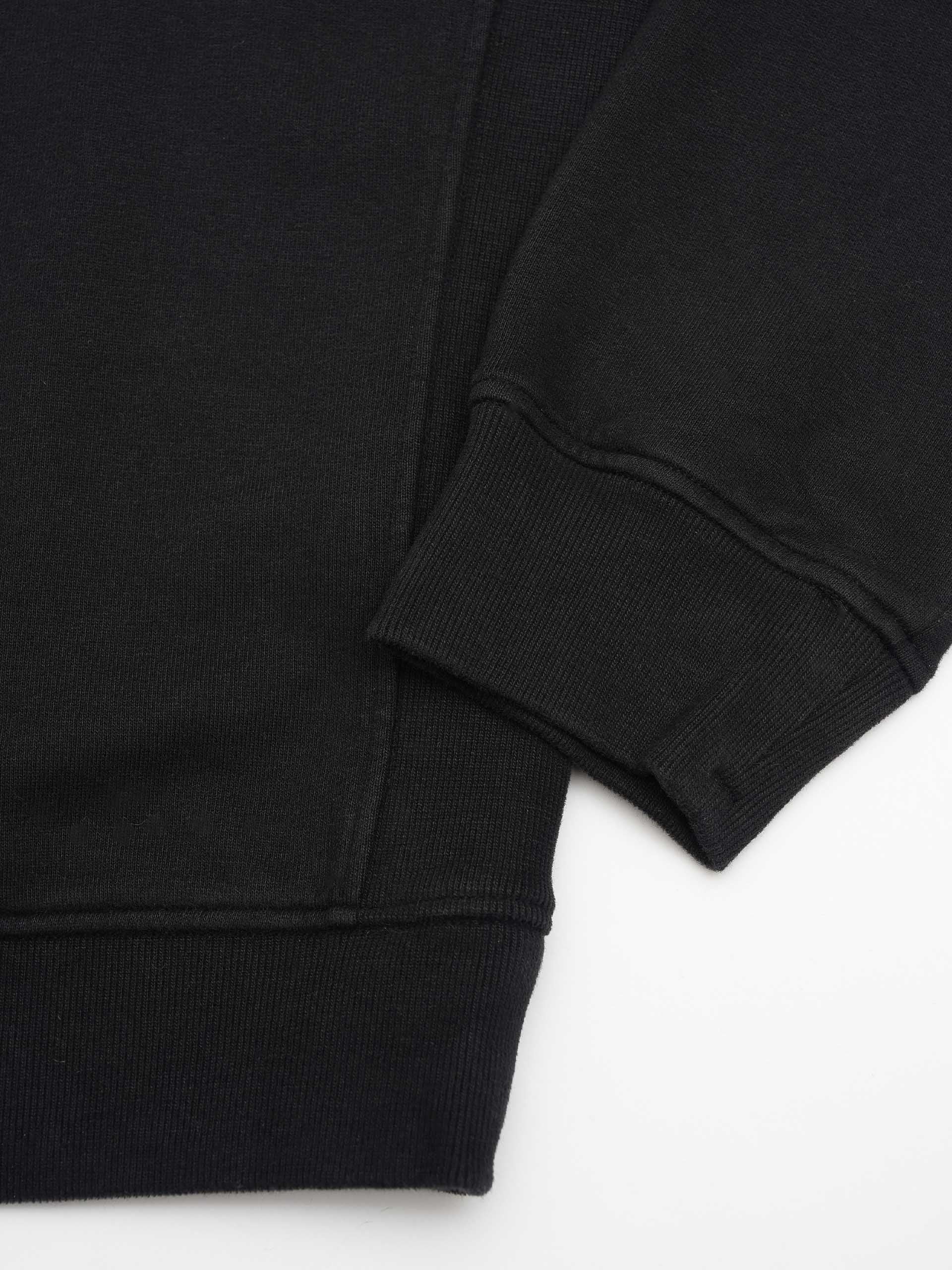 STONE ISLAND - Sweatshirt mit Logo-Patch für Herren in Schwarz - Black