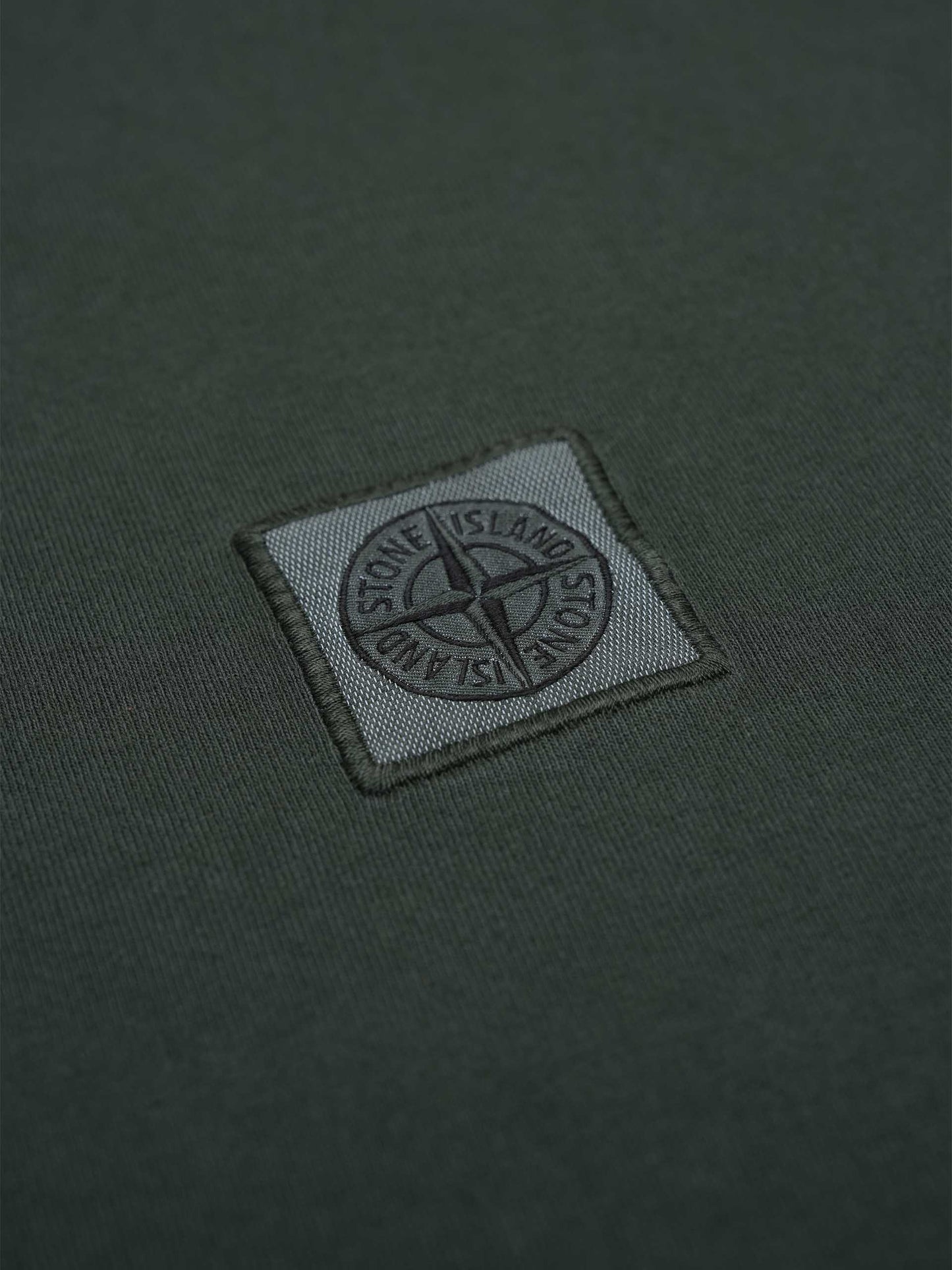 STONE ISLAND - Longsleeve aus Baumwolle für Herren in Wacholdergrün - Juniper green