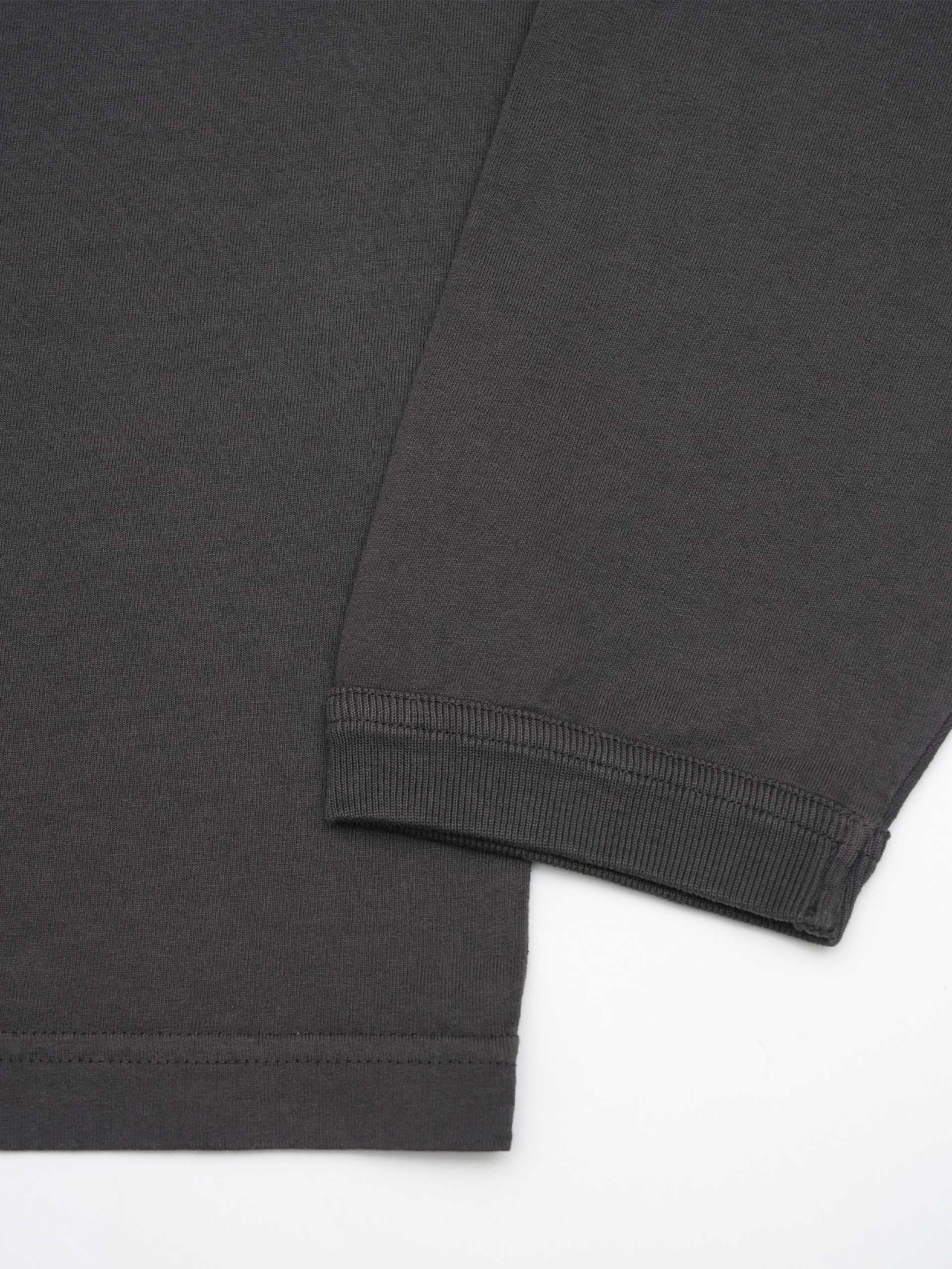 STONE ISLAND - Longsleeve aus Baumwolle für Herren in Bleigrau - Lead grey