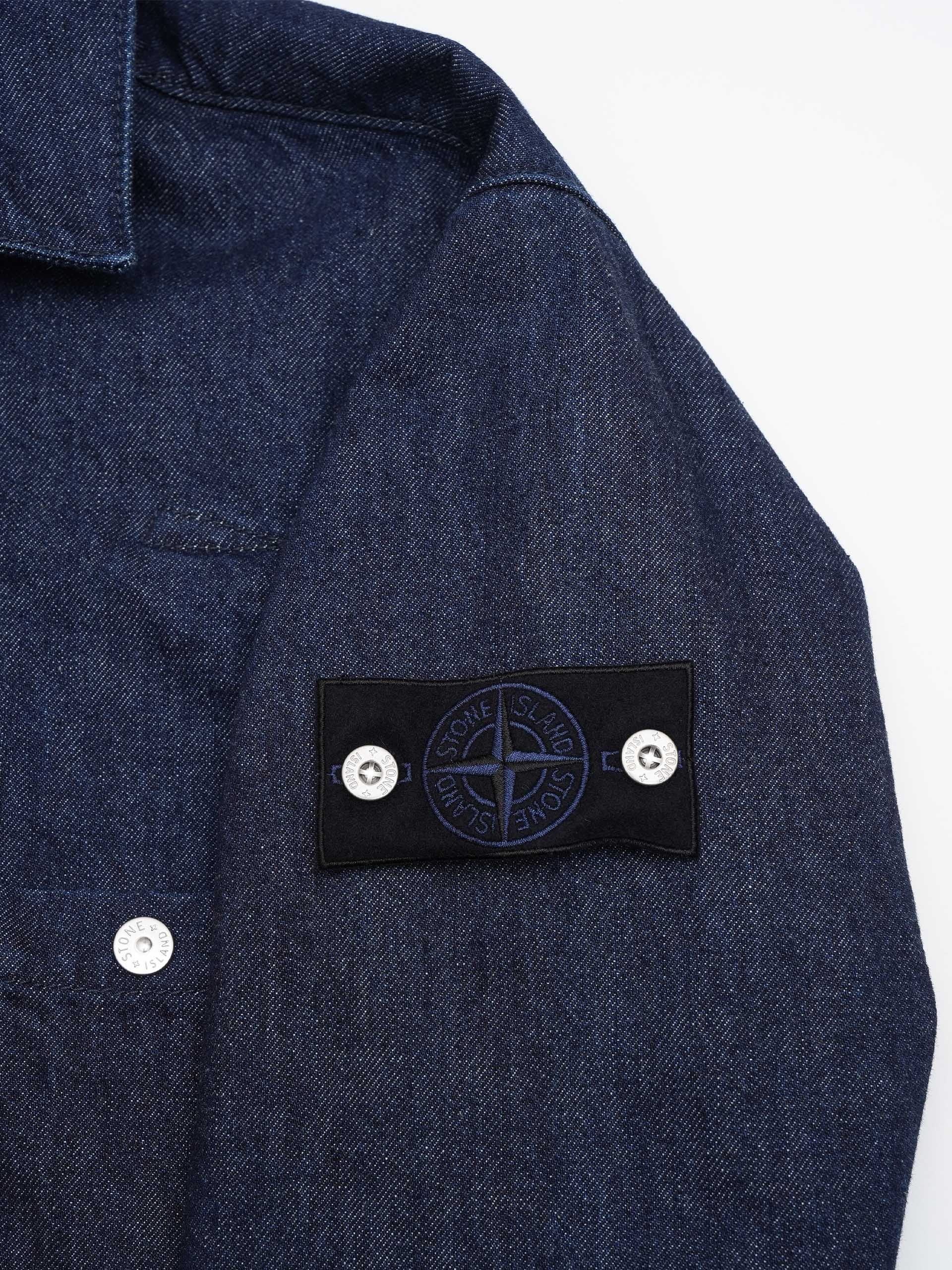 STONE ISLAND - Overshirt ‘Denim-Rinsed‘ für Herren