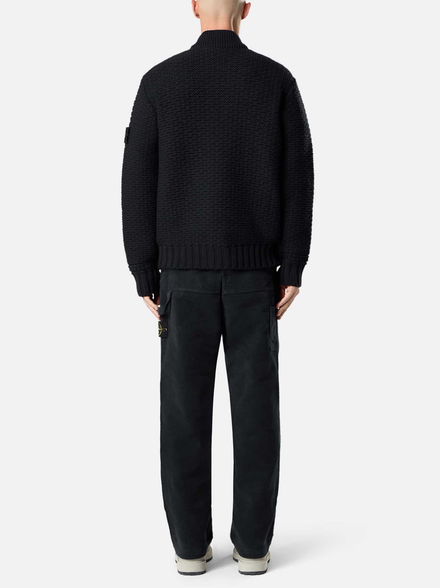 STONE ISLAND - Strickjacke mit Reißverschluss für Herren