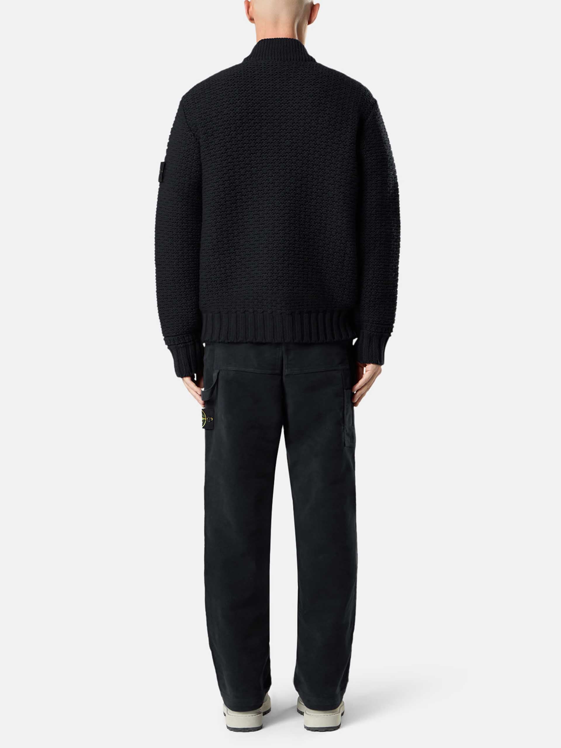 STONE ISLAND - Strickjacke mit Reißverschluss für Herren