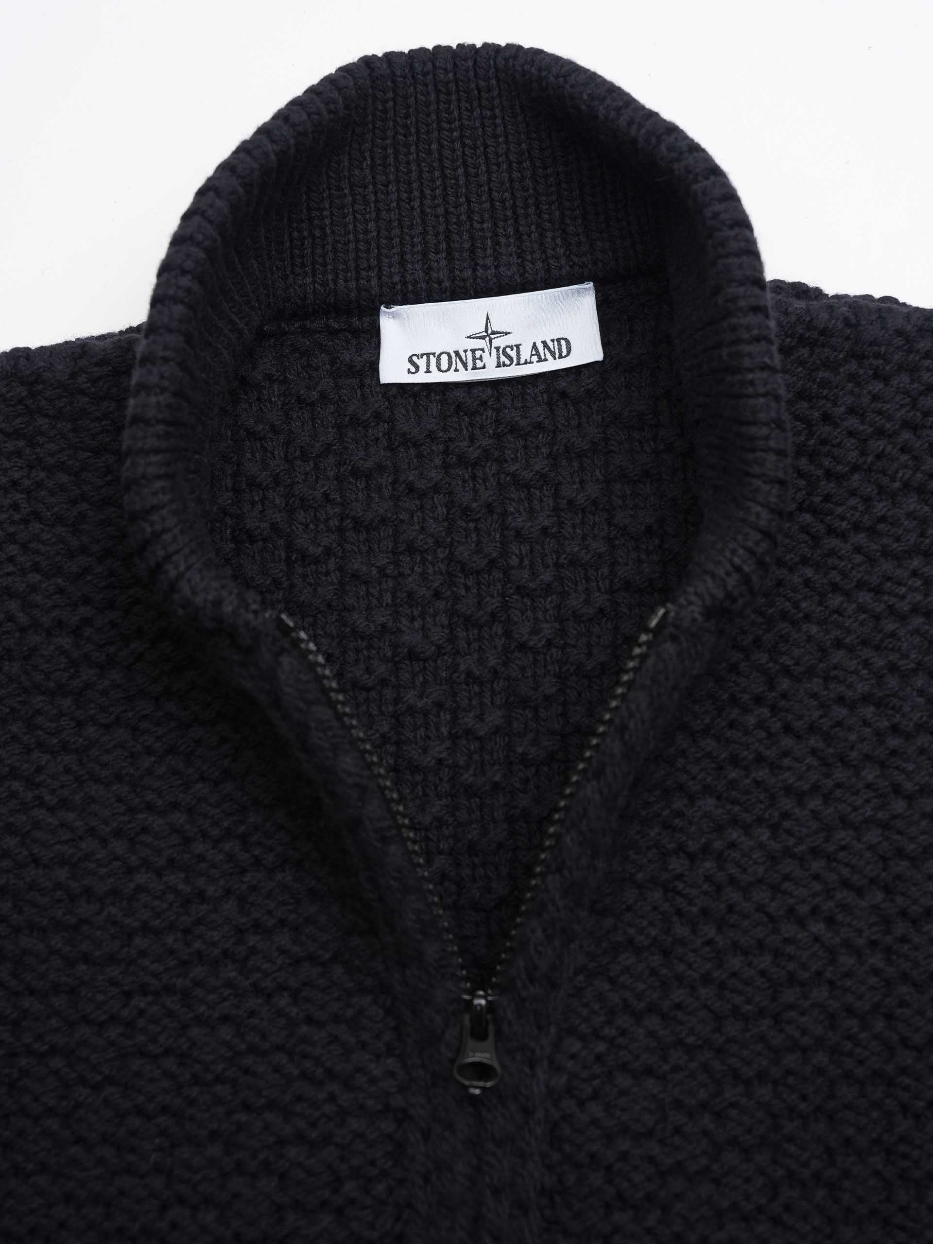 STONE ISLAND - Strickjacke mit Reißverschluss für Herren