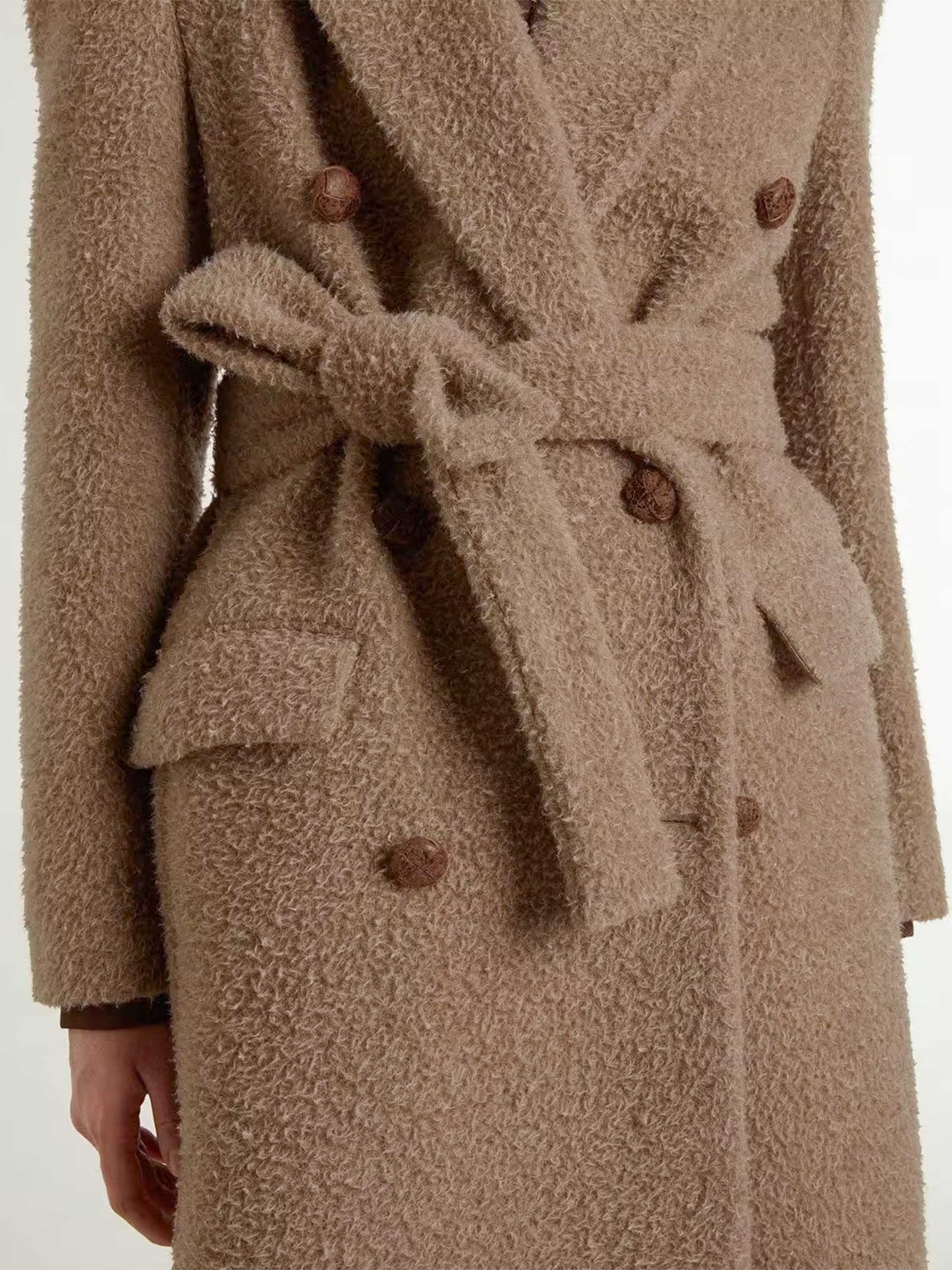 GOLDEN GOOSE - Zweireihiger Wollmantel für Damen