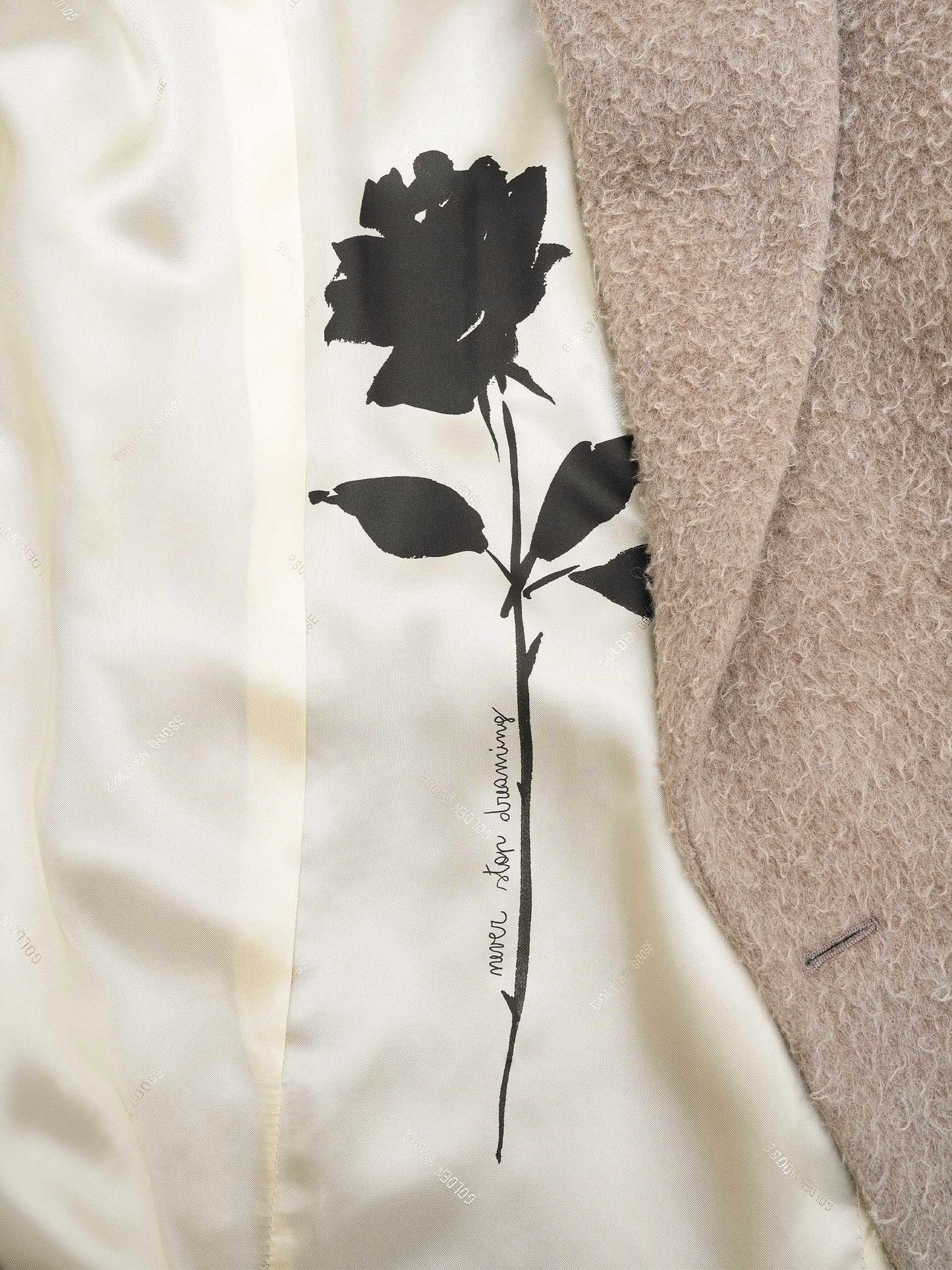 GOLDEN GOOSE - Zweireihiger Wollmantel für Damen