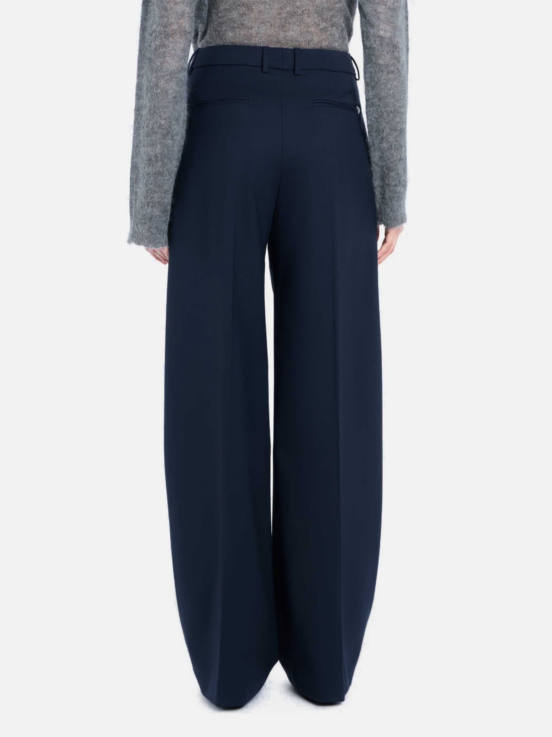 DONDUP - Hose Lia aus Wollgabardine für Damen