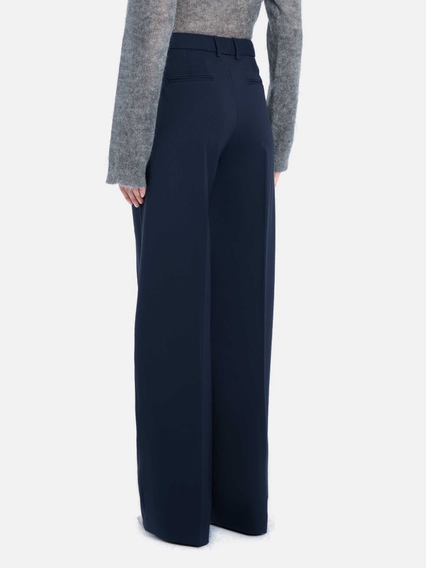DONDUP - Hose Lia aus Wollgabardine für Damen