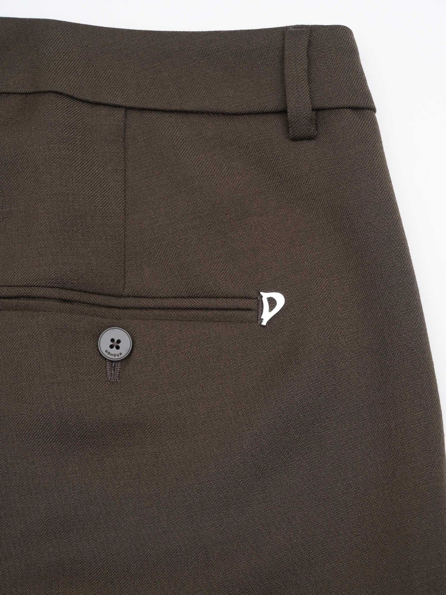 DONDUP - Cropped-Hose Nima aus Wolle für Damen