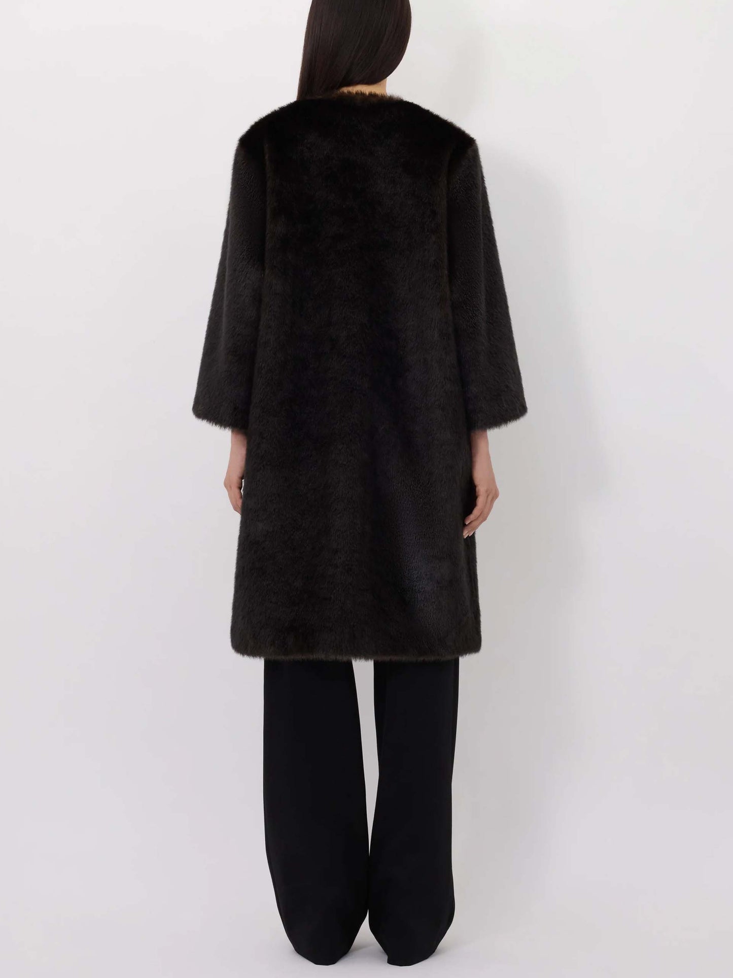 LOULOU DE SAISON - Moore Mantel aus Faux-Shearling für Damen