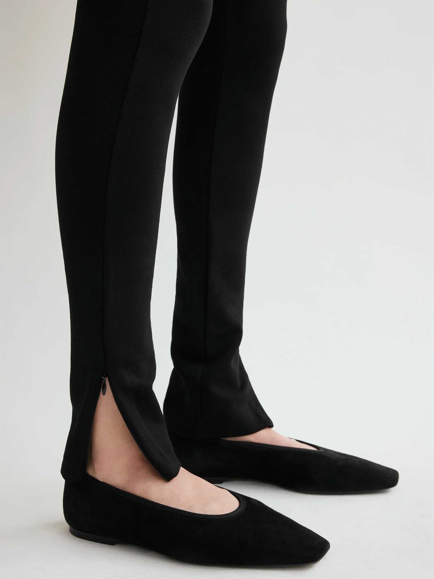TOTEME - High-Rise Zip-Leggings für Damen