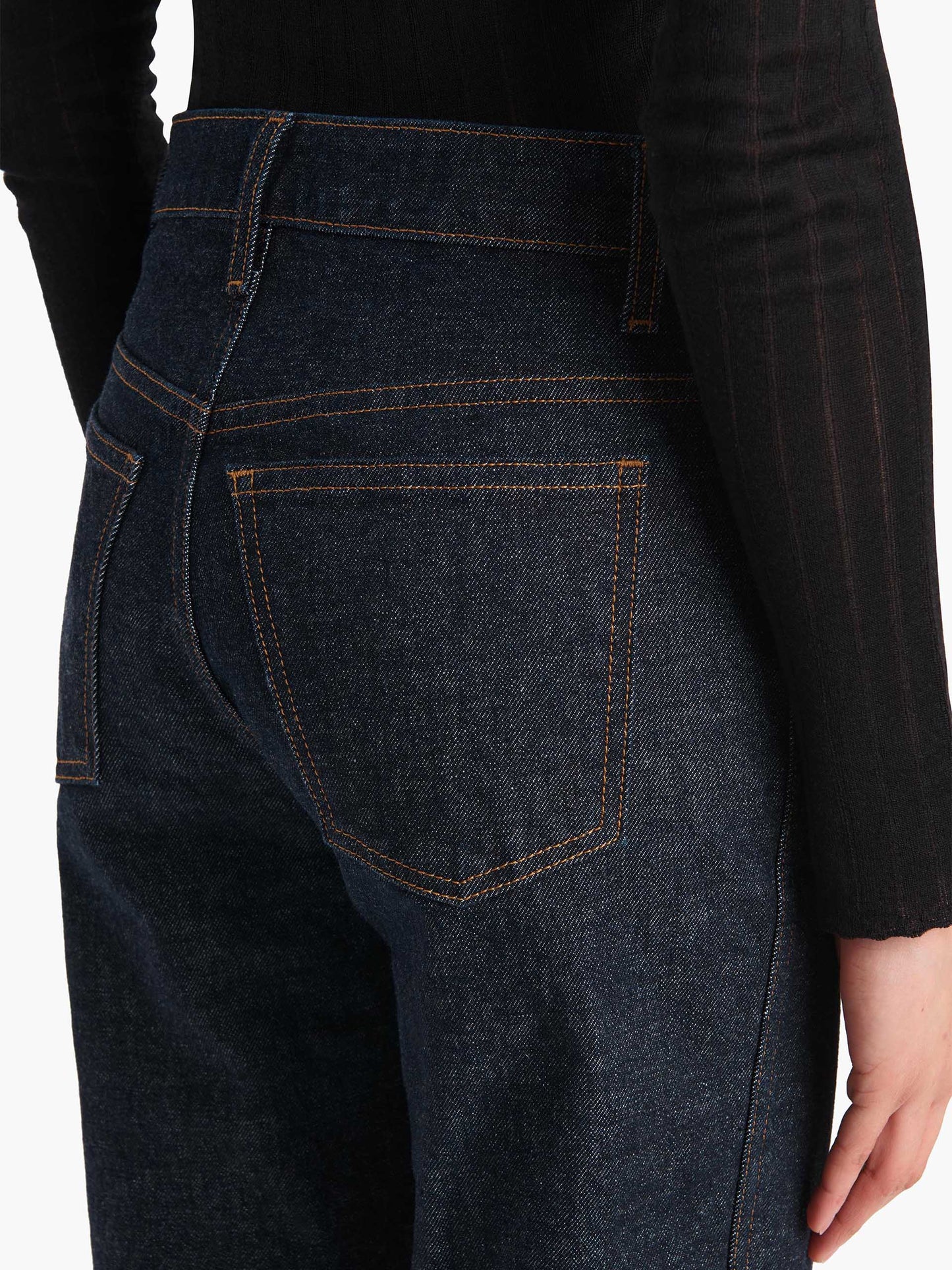 KHAITE - High-Rise Straight Jeans Abigail für Damen