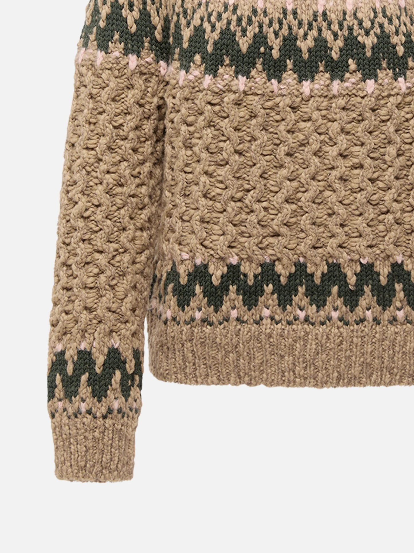 MONCLER GRENOBLE - Pullover aus Jacquard-Strick für Damen