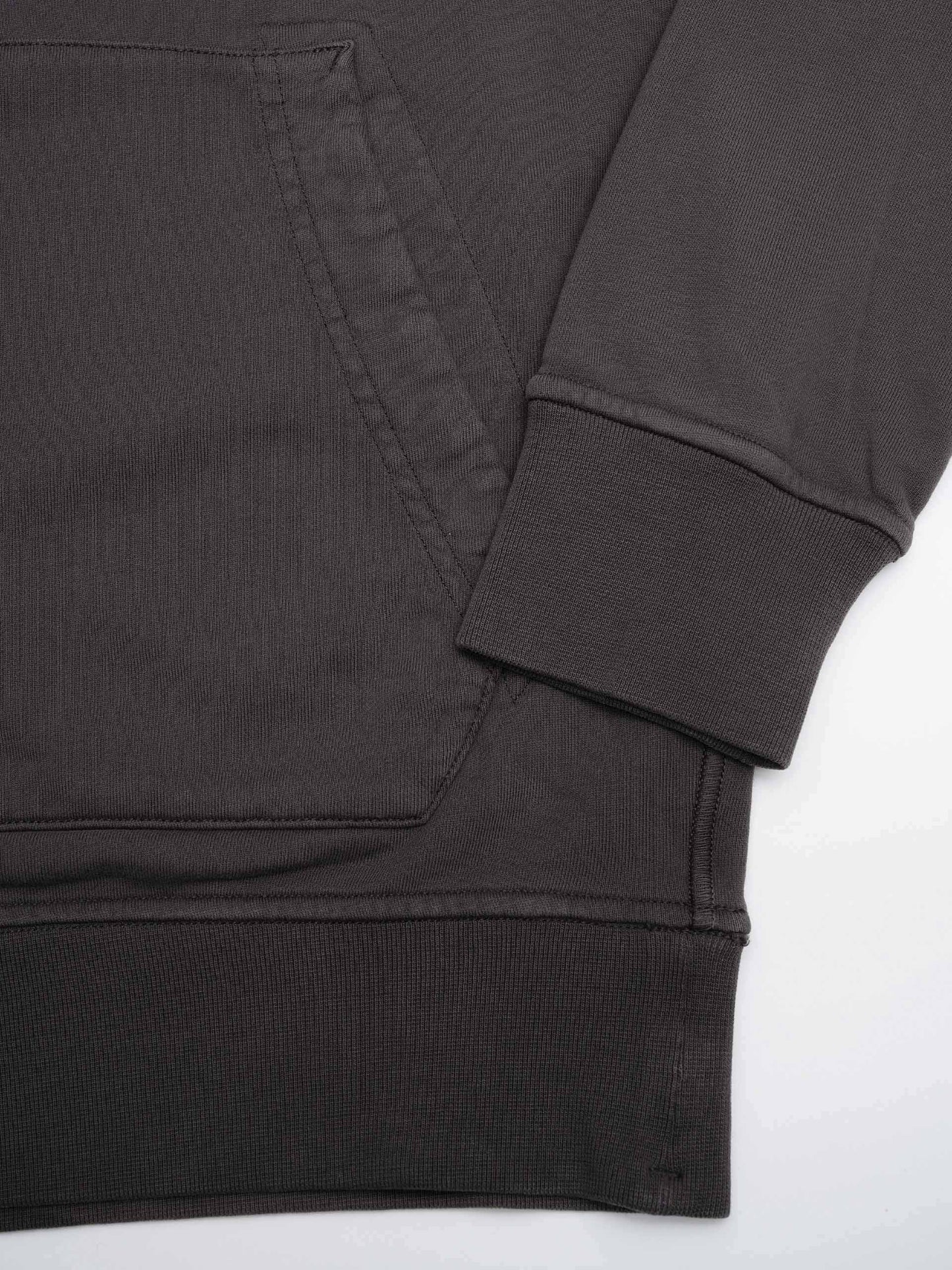 STONE ISLAND - Hoodie mit Kompass-Patch für Herren in Dunkelgrau - Dark grey