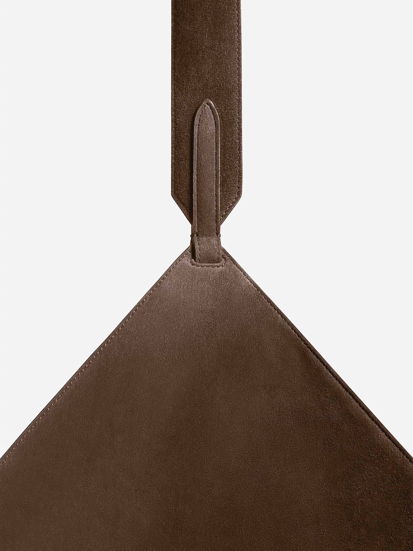 KHAITE - Tote Bag Lotus Small aus Veloursleder