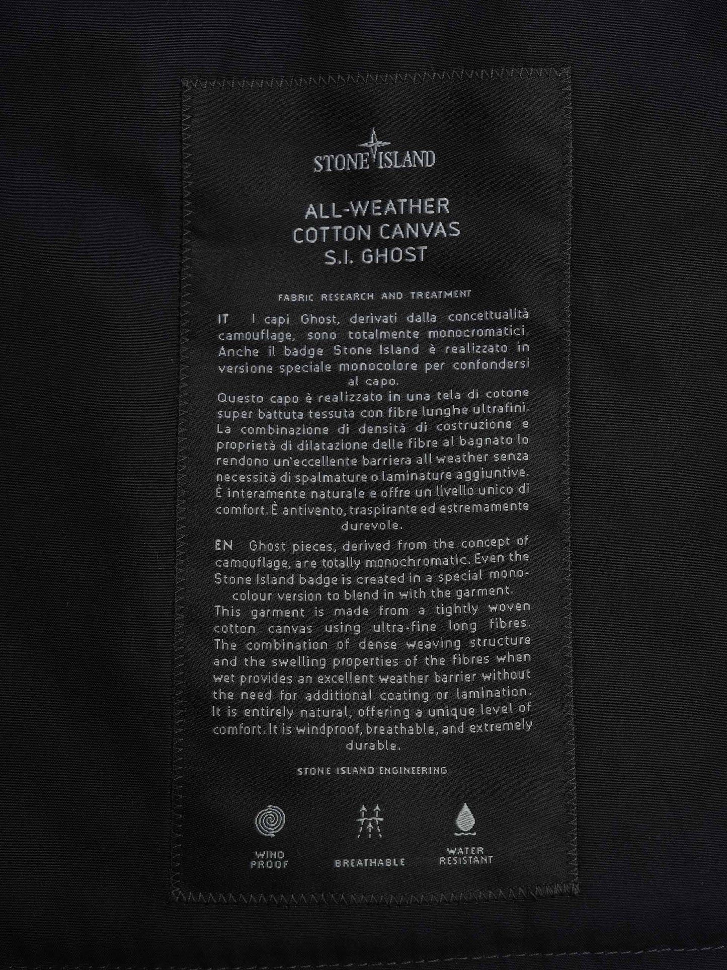STONE ISLAND - Ghost Piece Trenchcoat für Herren