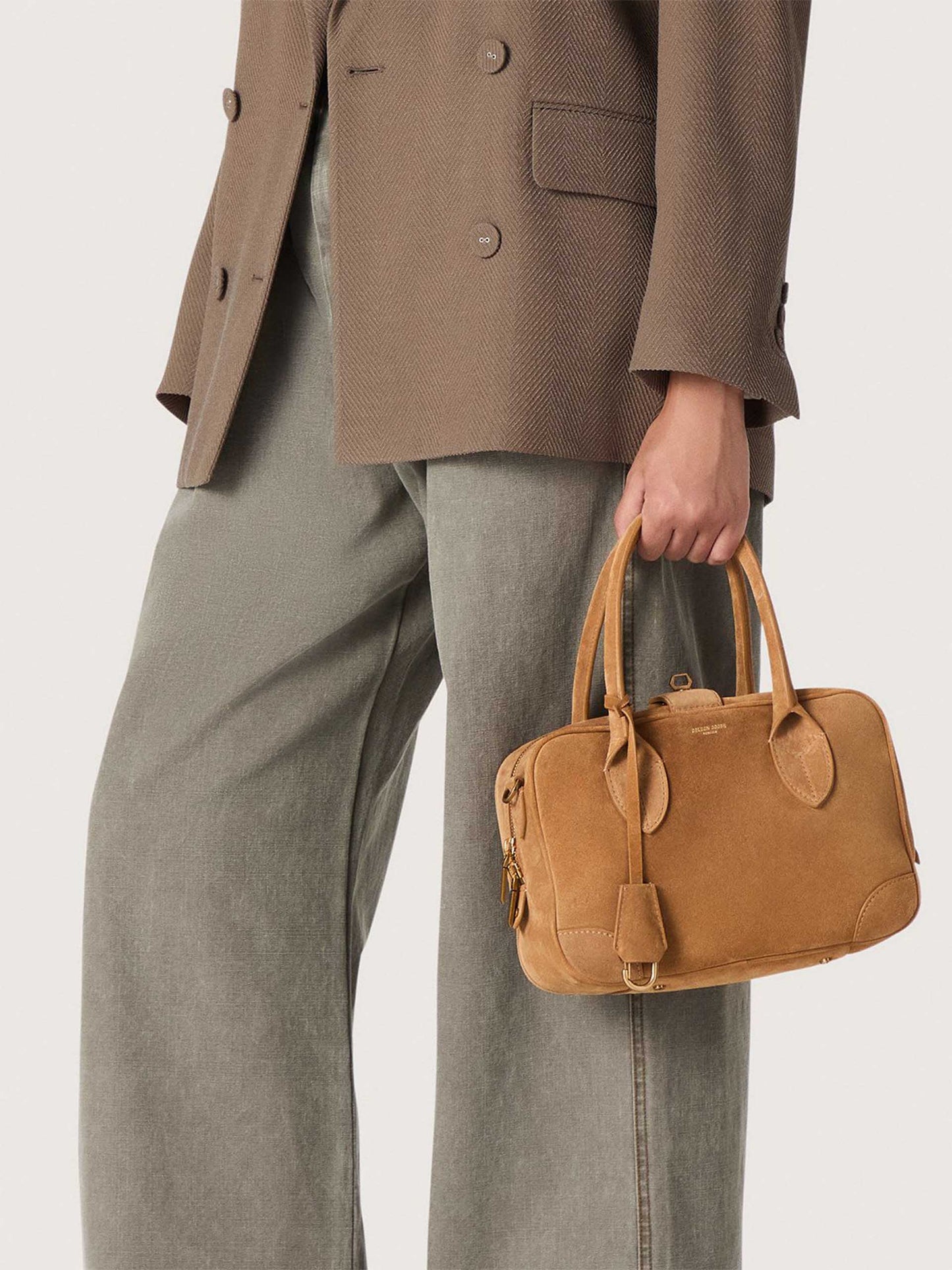 Vita tote bag in suede