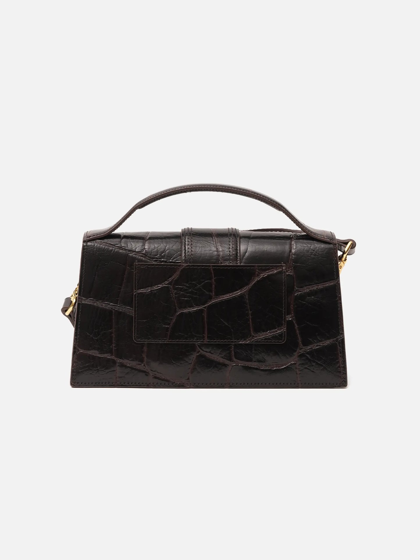 Umhängetasche Grand Bambino mit Kroko-Effekt